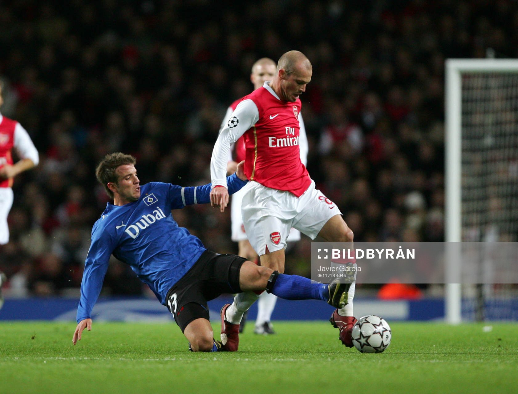 Fredrik Ljundberg, Arsenal och Rafael Van Der Vaart, Hamburg