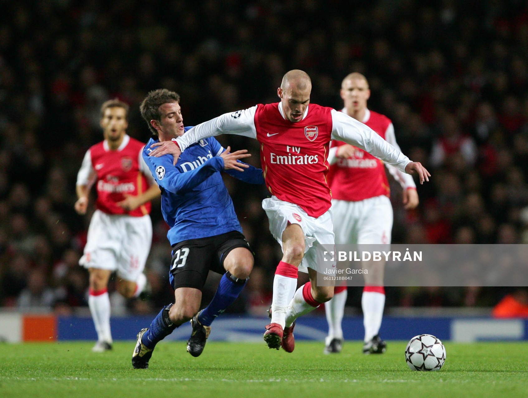 Fredrik Ljundberg, Arsenal och Rafael Van Der Vaart, Hamburg