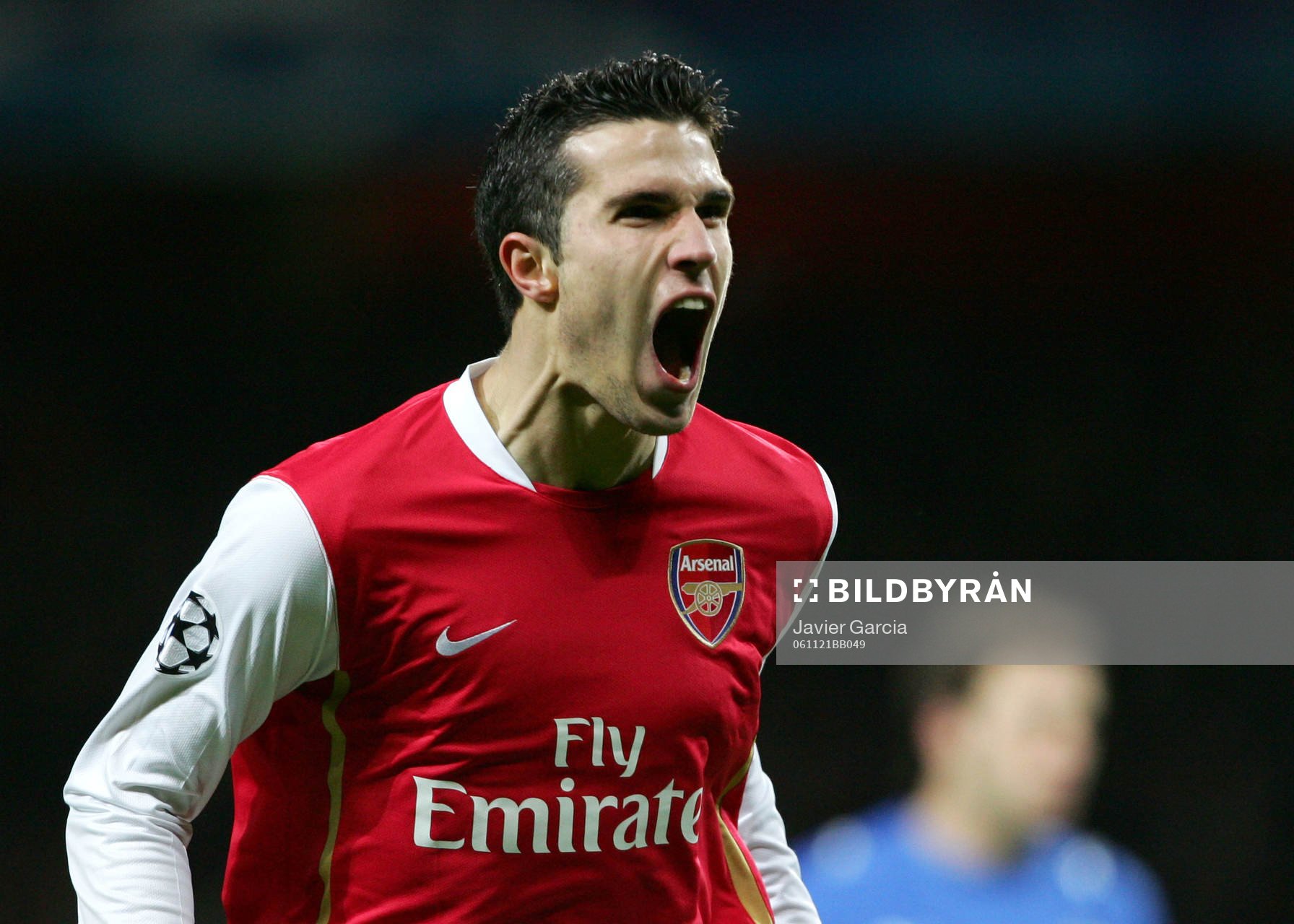  Robin Van Persie, Arsenal (Jubel) 