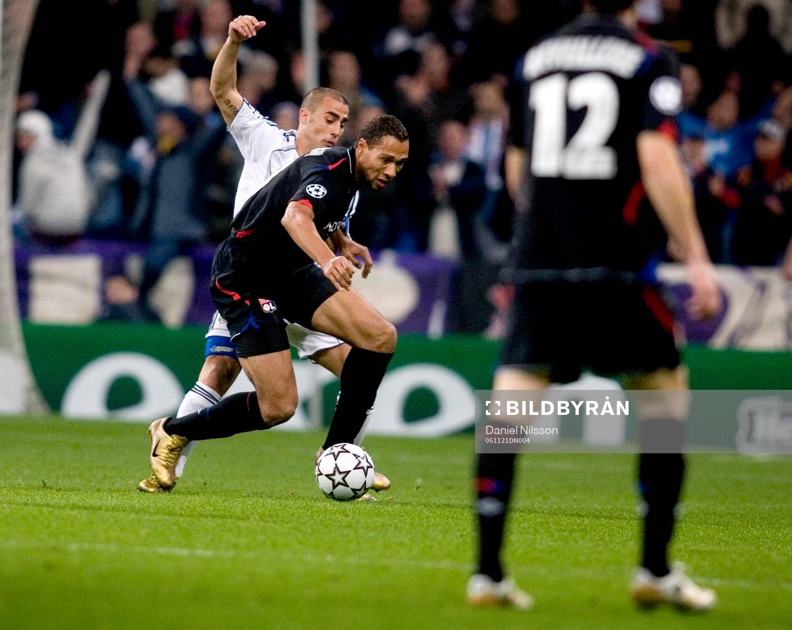 Johan Carew, Lyon och Fabio Cannavaro, Real Madrid