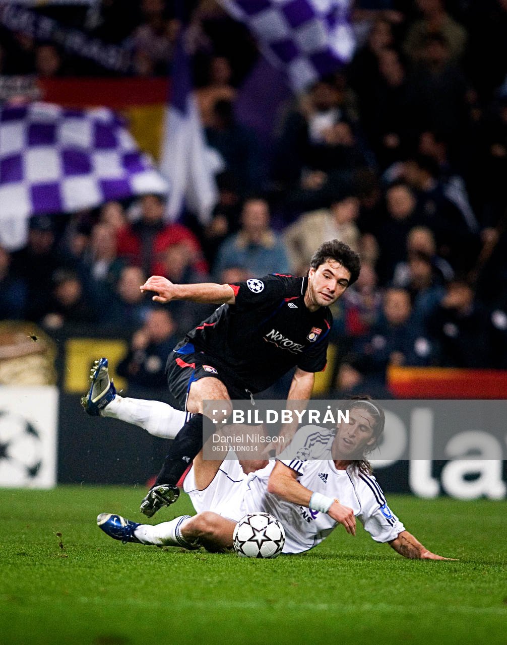 Jeremy Toulalan, Lyon och Sergio Ramos, Real Madrid