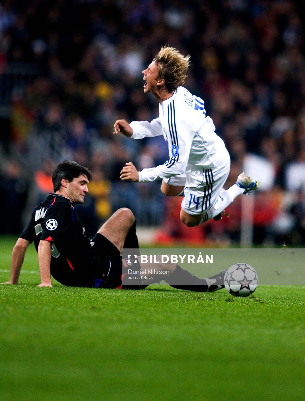 Guti,  Real Madrid och Jeremy Toulalan, Lyon