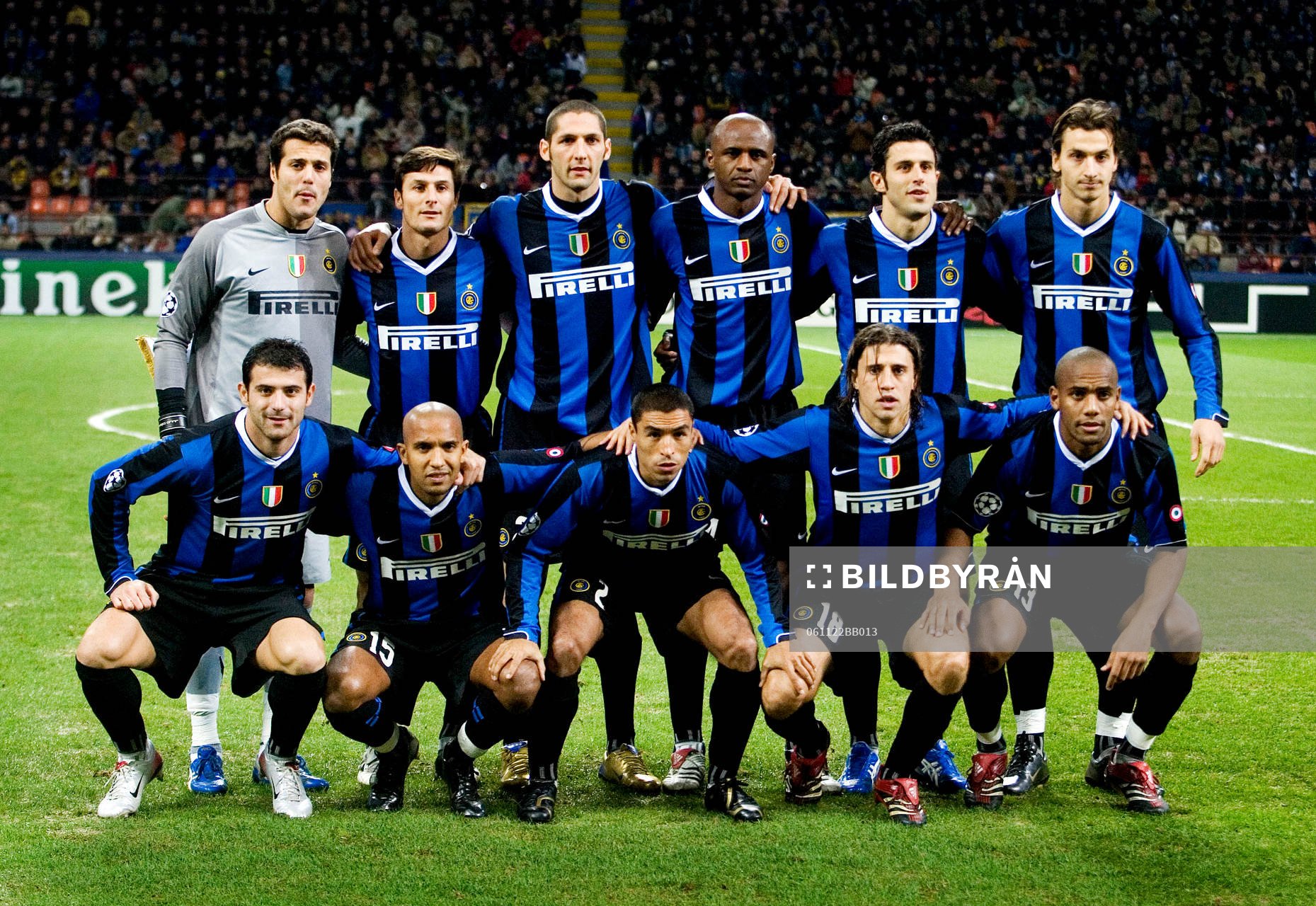 Fotboll, Champions League, Lagfoto. lagbild, Inter,