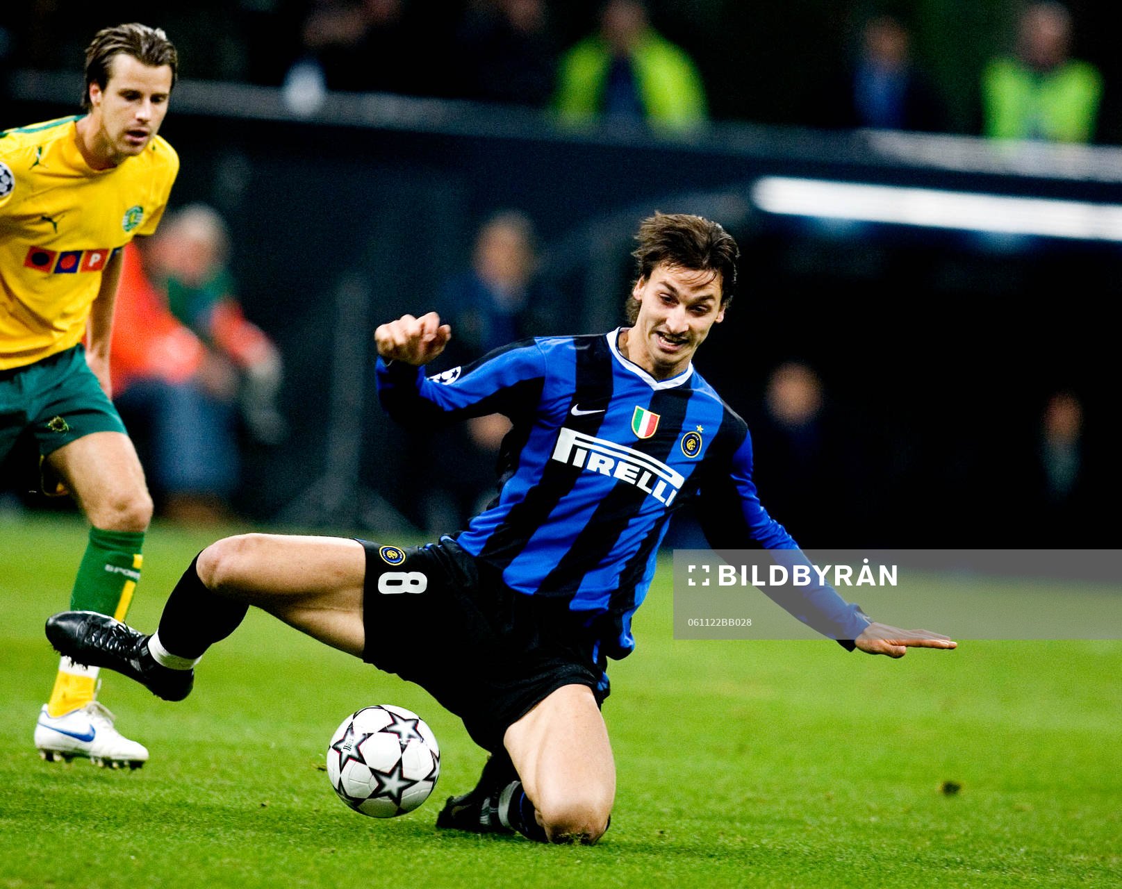 Zlatan Ibrahimovic, Inter och Pontus Farnerud, Sporting
