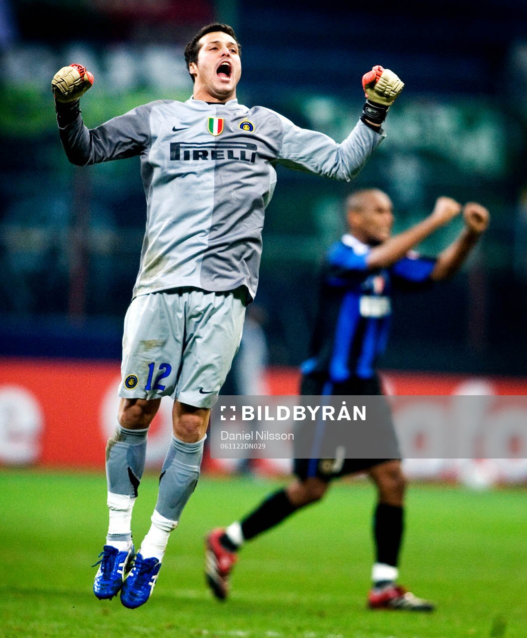Fotboll, Champions League, Julio Cesar (målvakt), Inter,