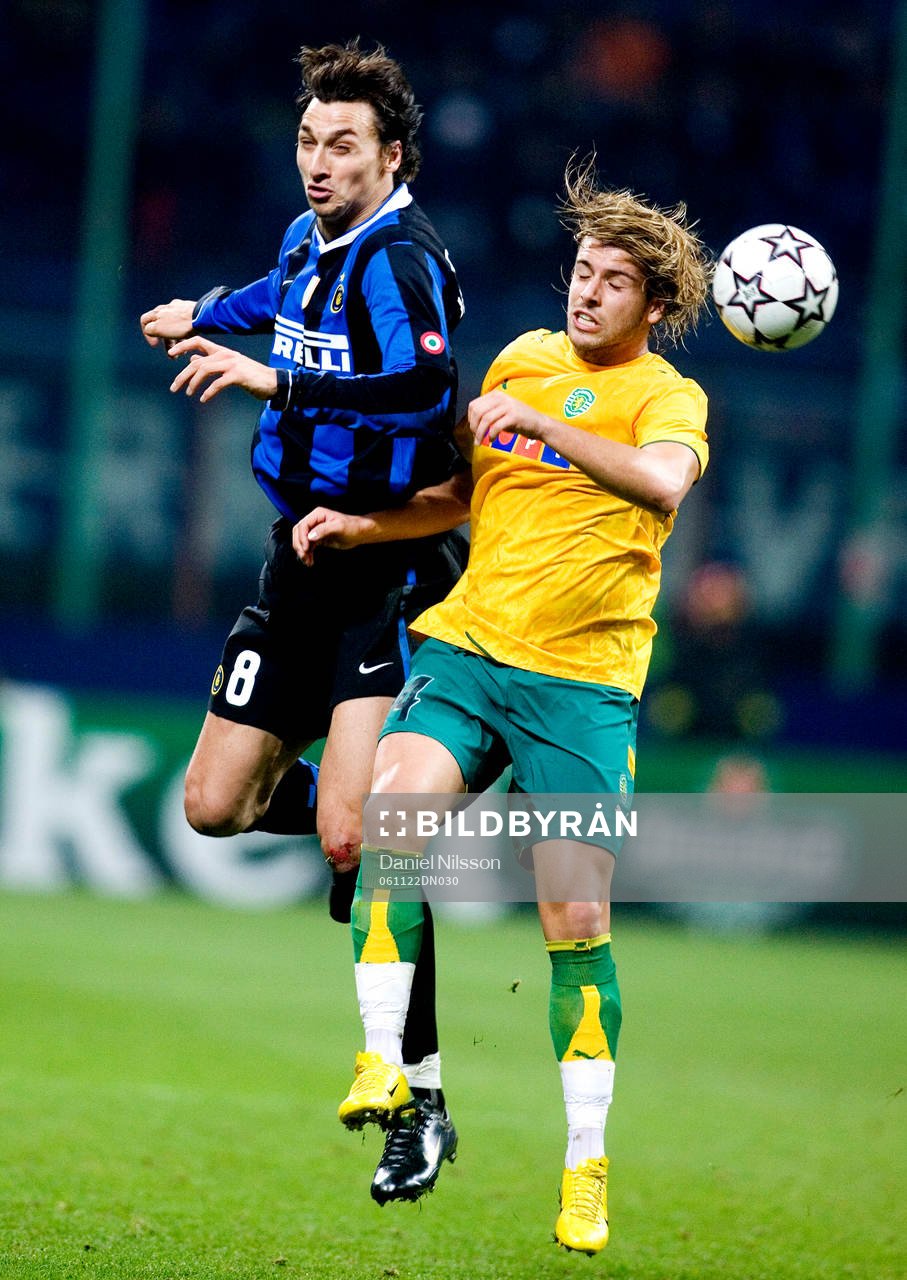 Zlatan Ibrahimovic, Inter och Miguel Veloso, Sporting