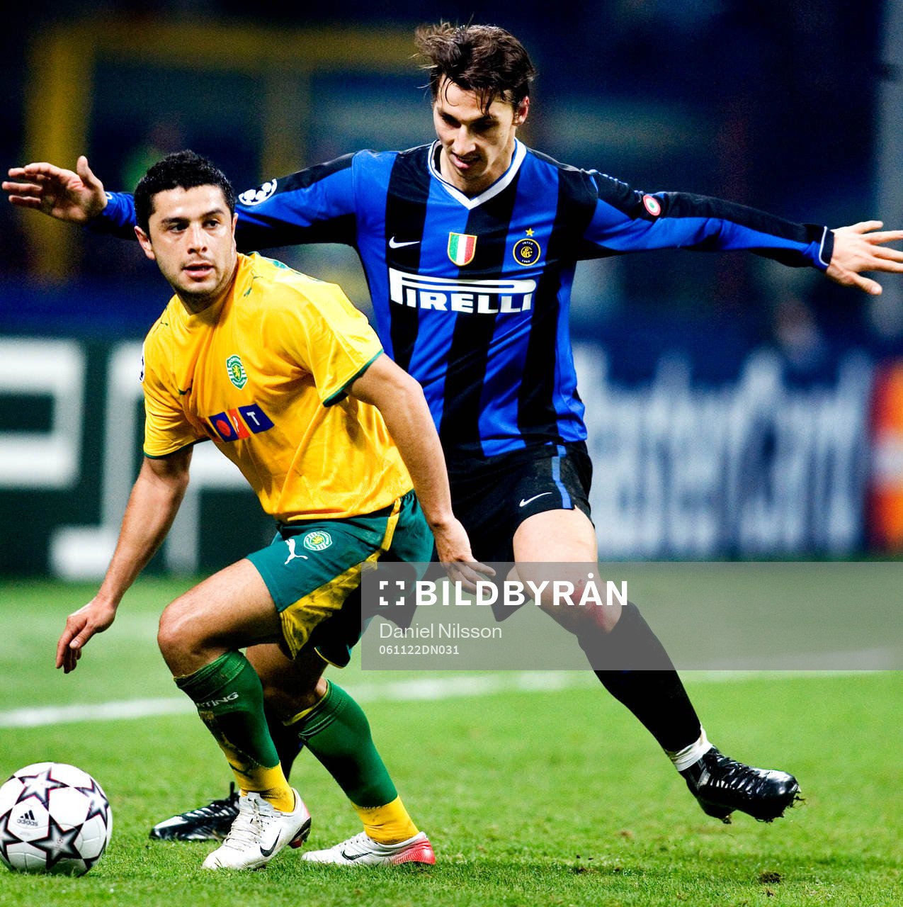 Zlatan Ibrahimovic, Inter och Tello, Sporting Lissabon