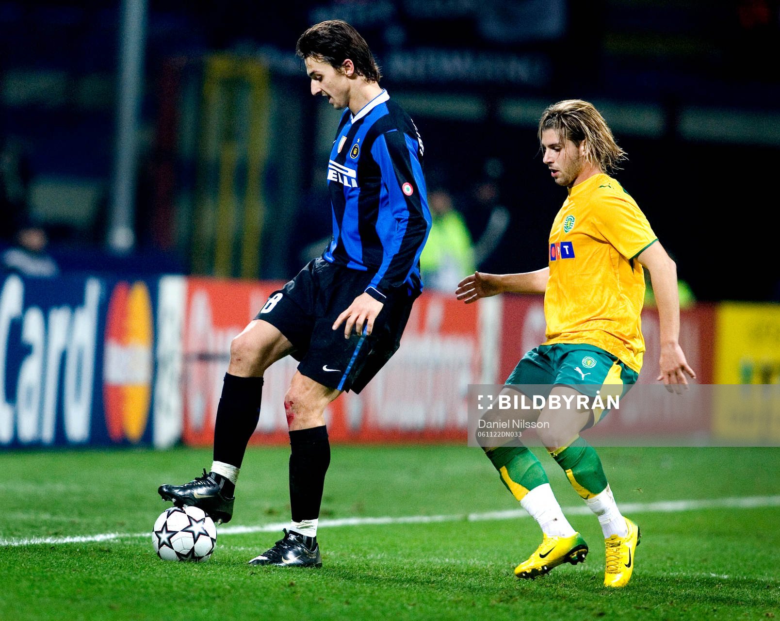 Zlatan Ibrahimovic, Inter och Miguel Veloso, Sporting