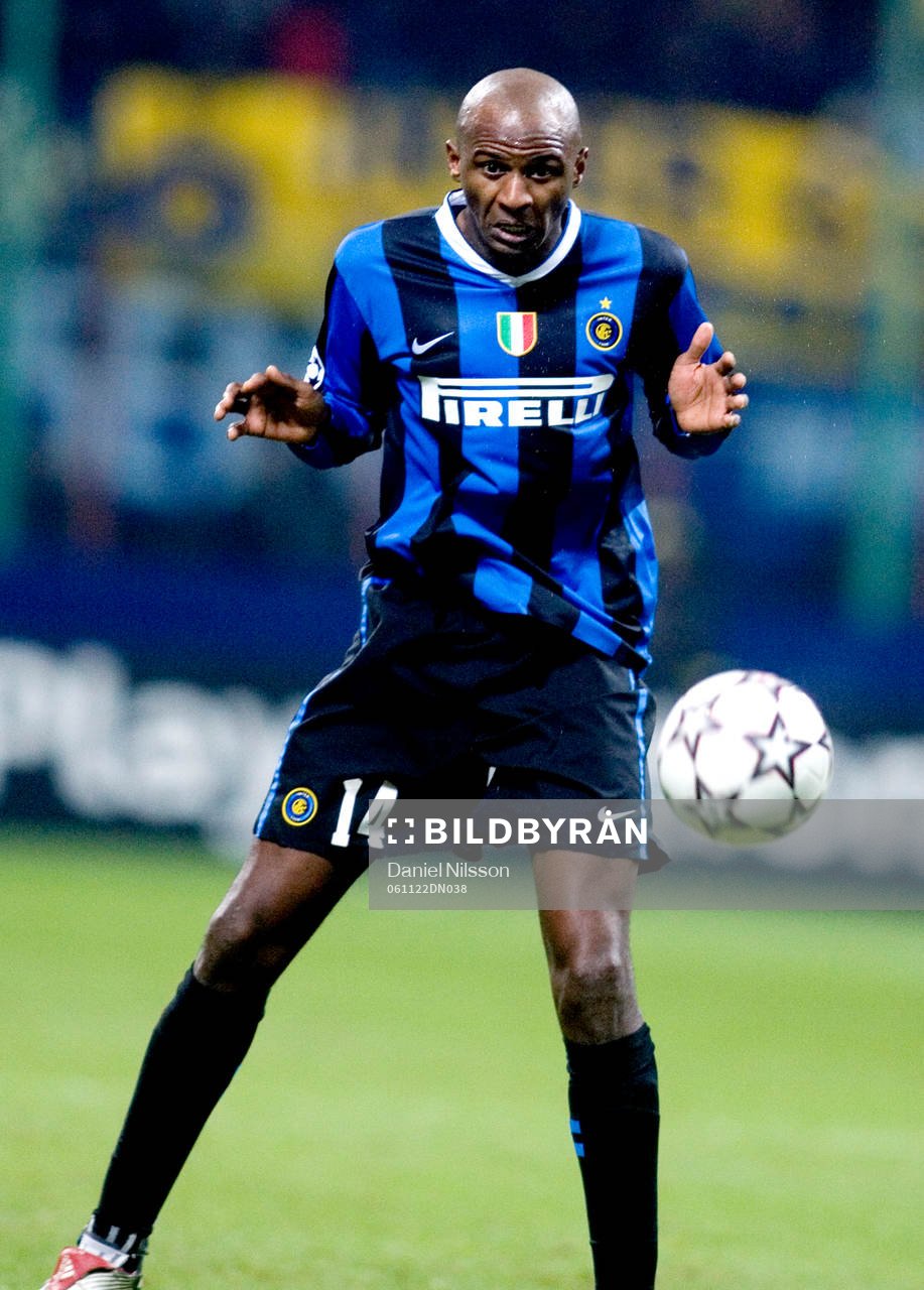 Fotboll, Champions League, Patrick Vieira, Inter