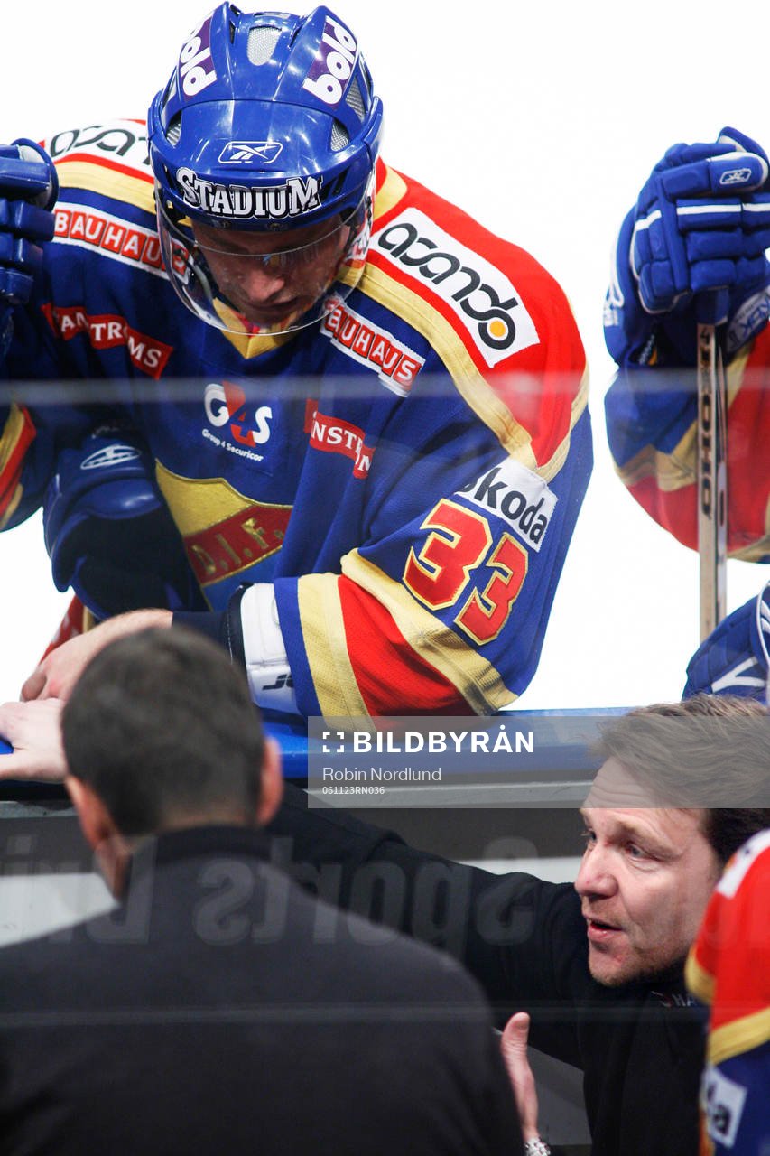 Charles Berglund, tränare DIF