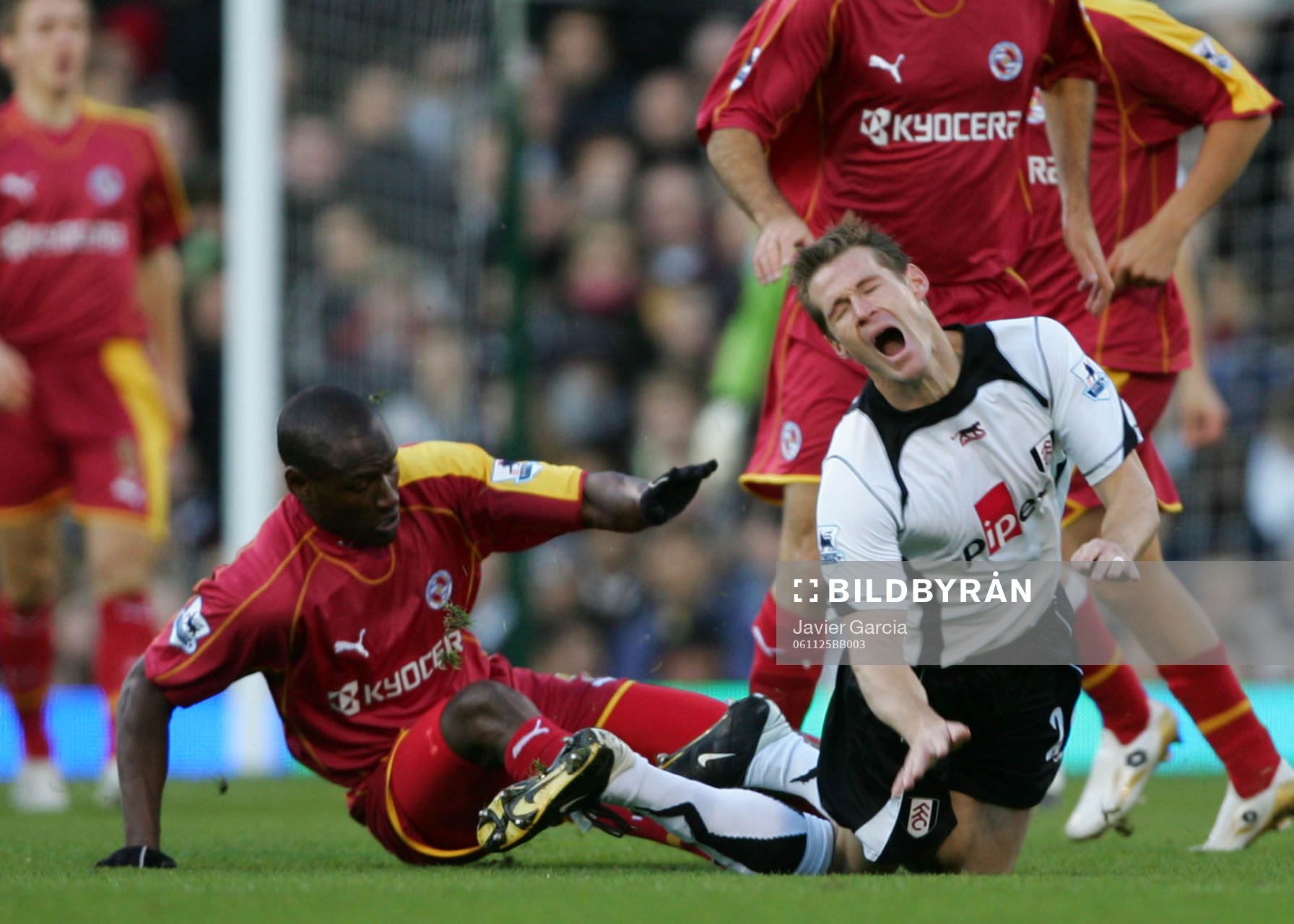 Brian McBride, Fulham och Ibrahima Sonko, Reading