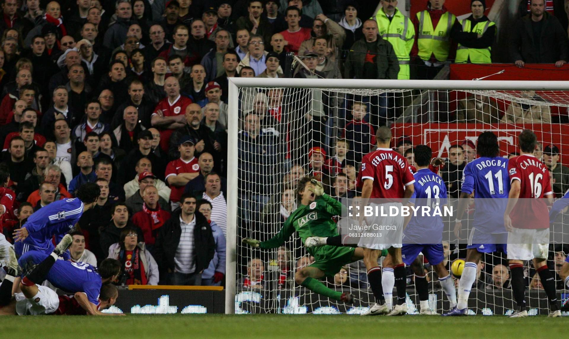 Fotboll, Premier League (Engelsk Liga), Manchester United v