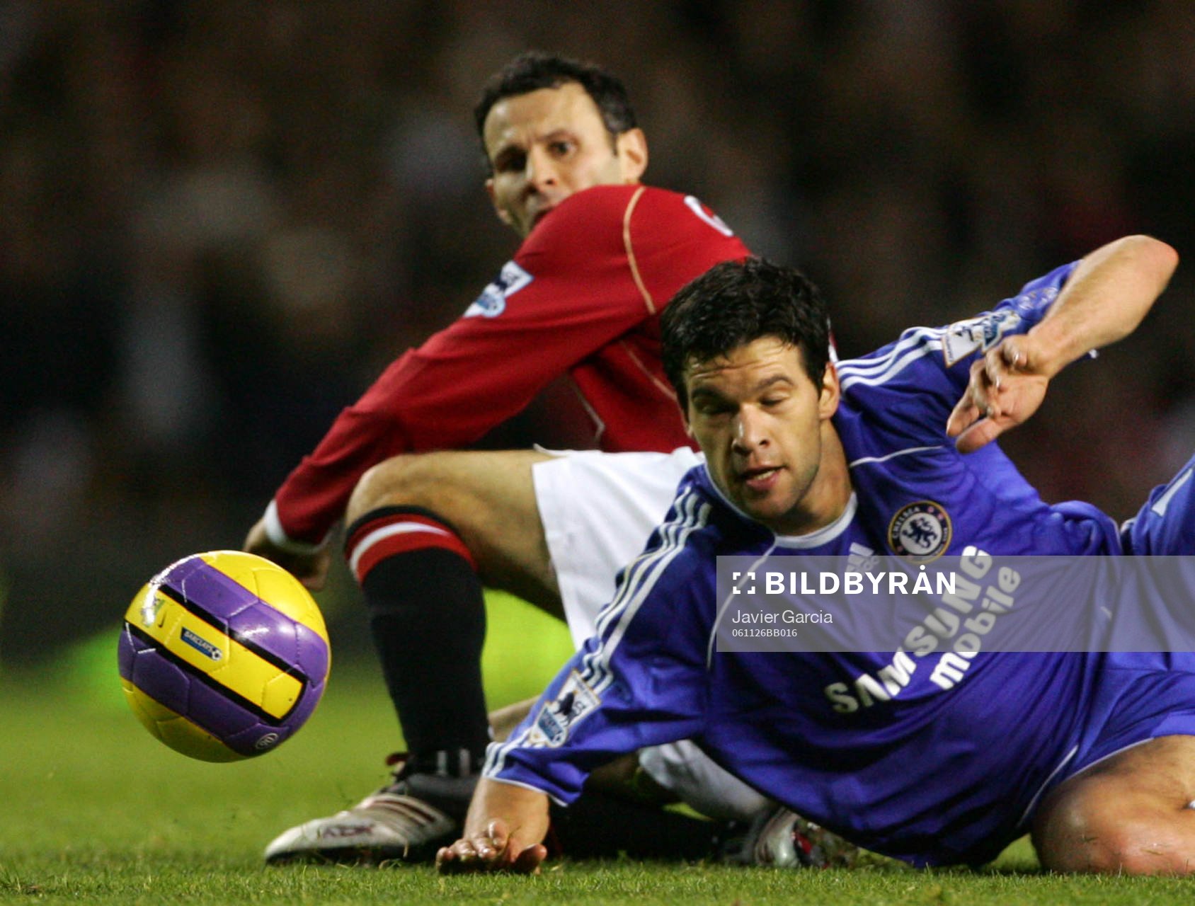 Fotboll, Premier League (Engelsk Liga), Manchester United v