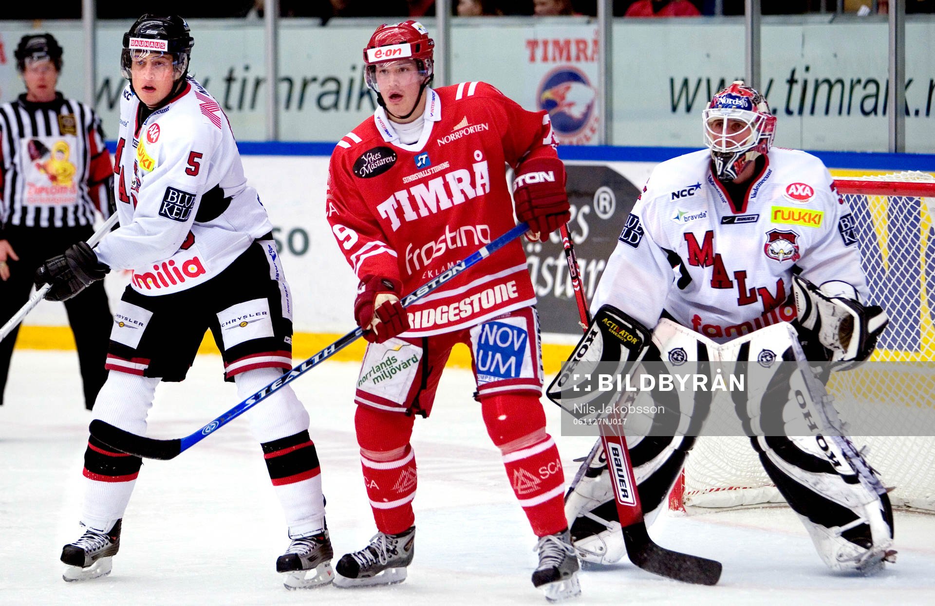 Johan Björk, Malmö, Fredrik Warg, Timrå, Rastislav