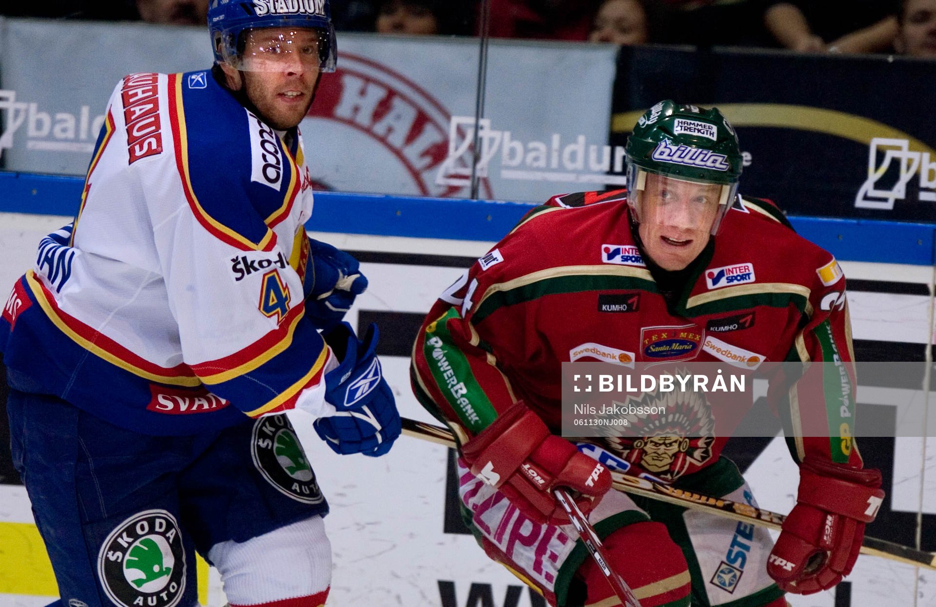 Niklas Andersson, Frölunda och Martin Lindman, Djurgården