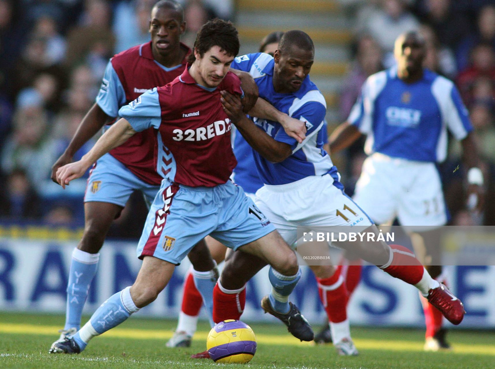 Liam Ridgewell, Aston Villa och Noe Pamarot, Portsmouth