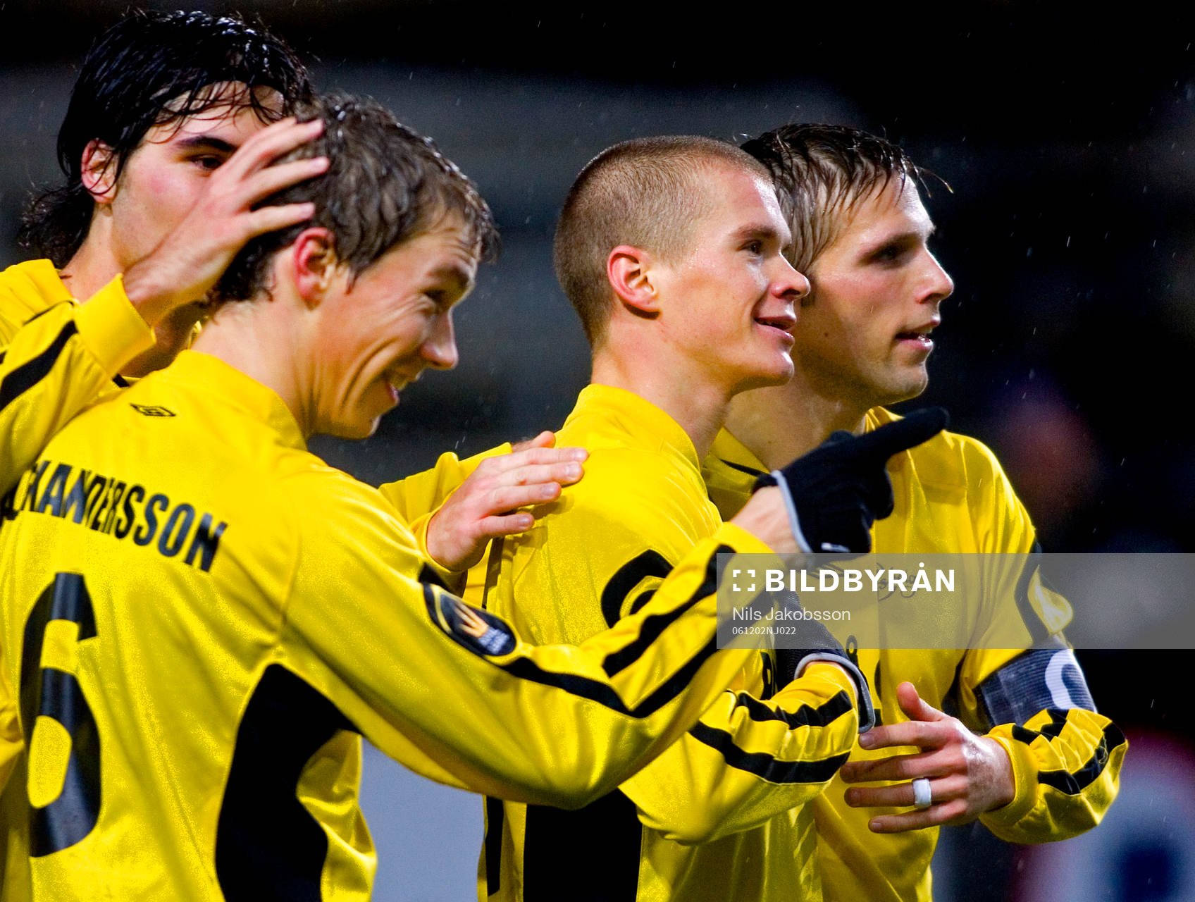 Måljubel, Anders Svensson, Samuel Holmén, Daniel