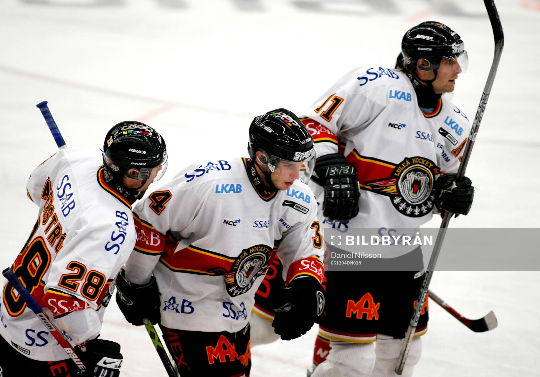 Roger Åkerström, Tomas Surovy och Pavel Skrbek, Luleå,