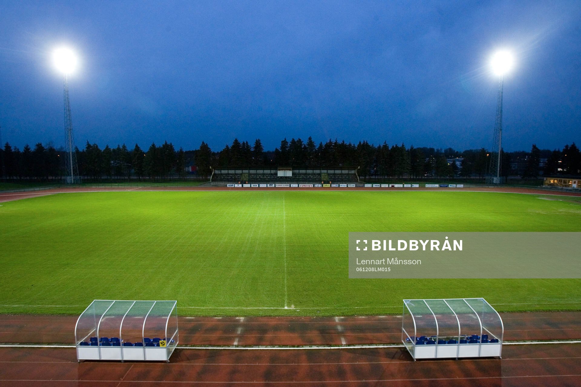 Fotboll, Österås idrottsplats i Hässleholm, som blir