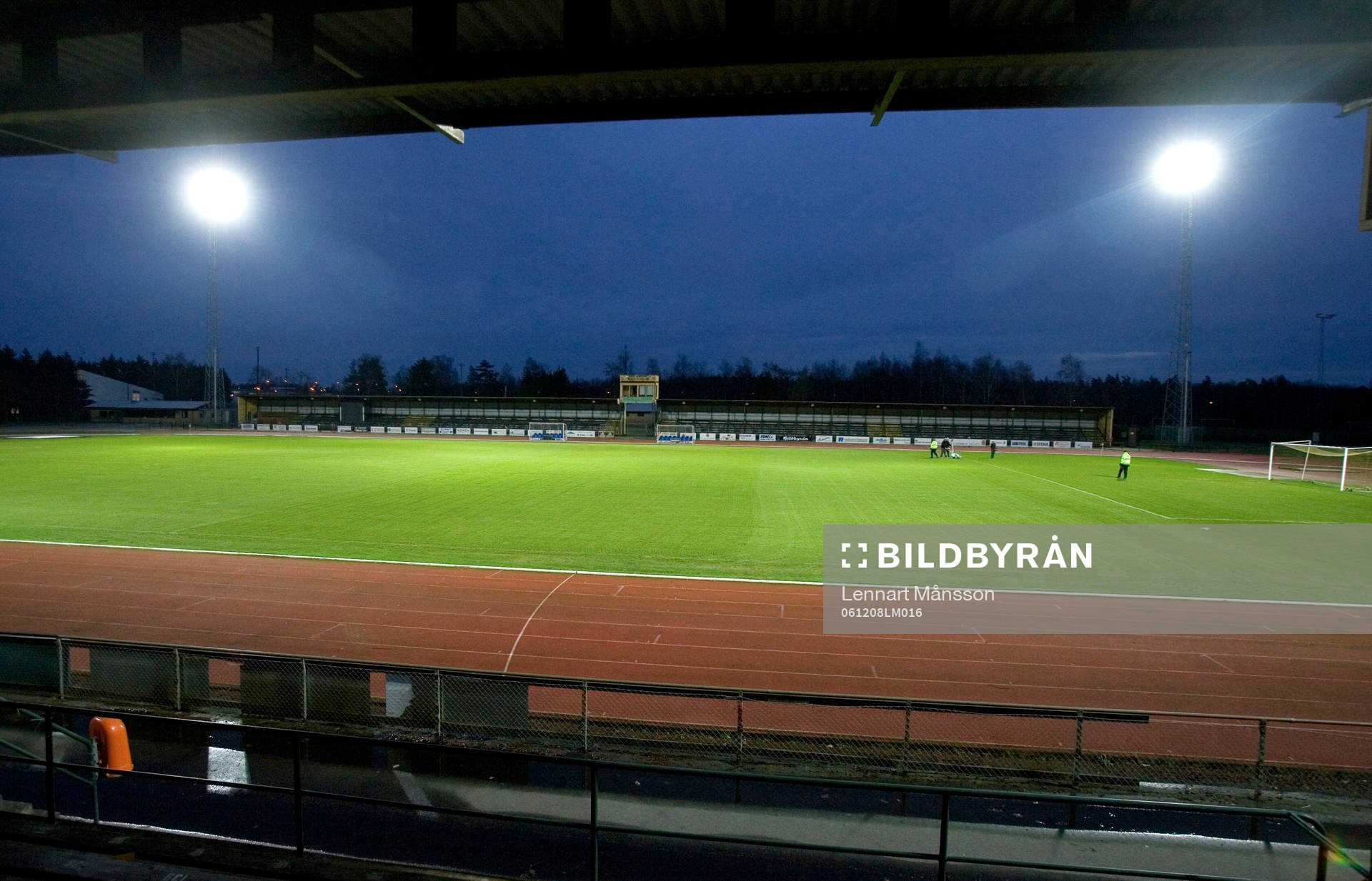 Fotboll, Österås idrottsplats i Hässleholm, som blir
