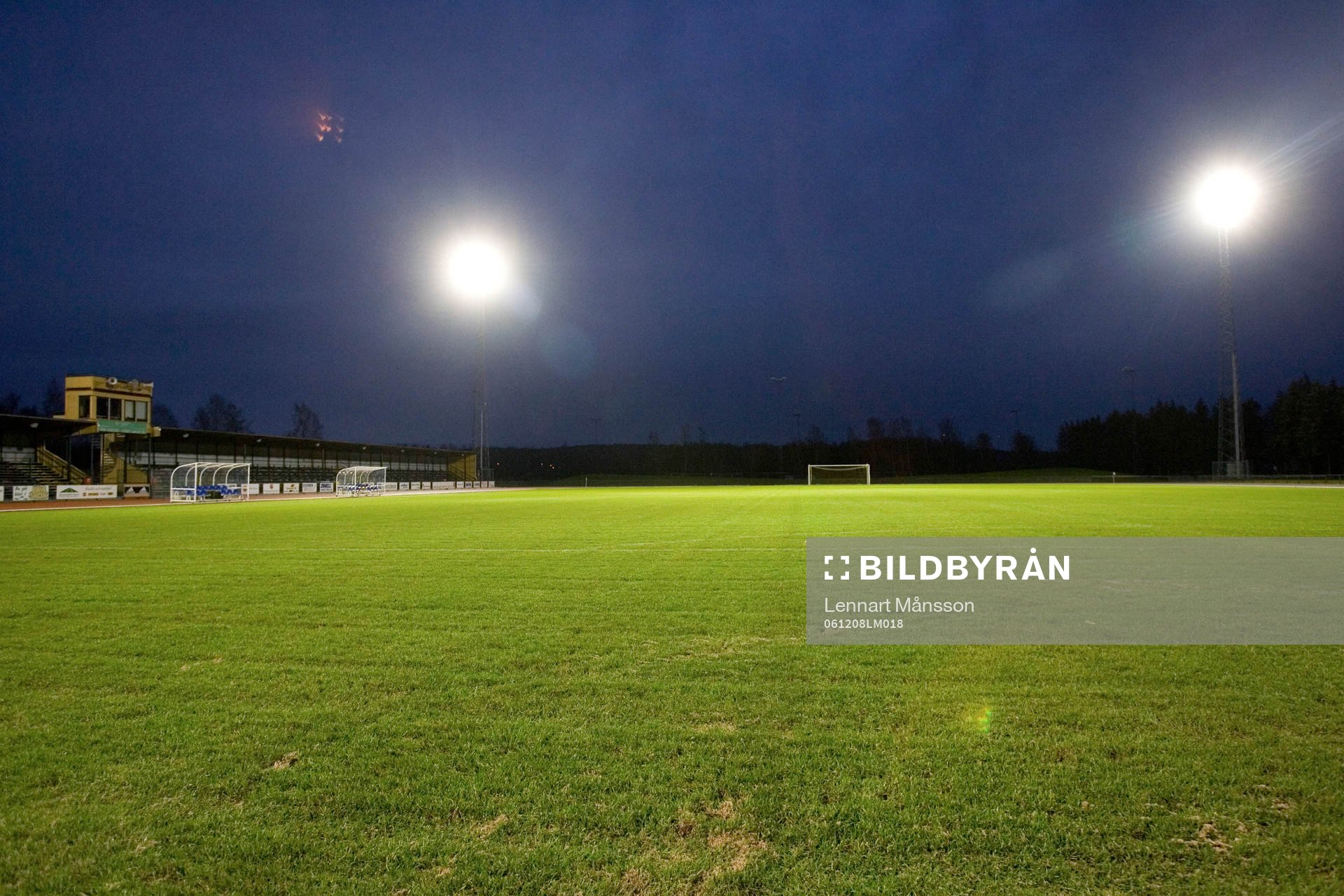 Fotboll, Österås idrottsplats i Hässleholm, som blir