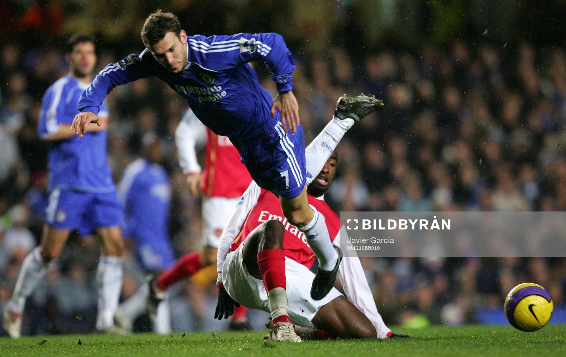 Andrej Shevchenko, Chelsea och Johan Djourou, Arsenal