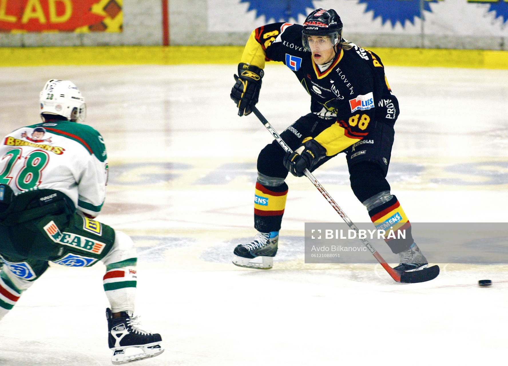 Patrik Berglund, Västerås möter Patrik Zackrisson, Rögle