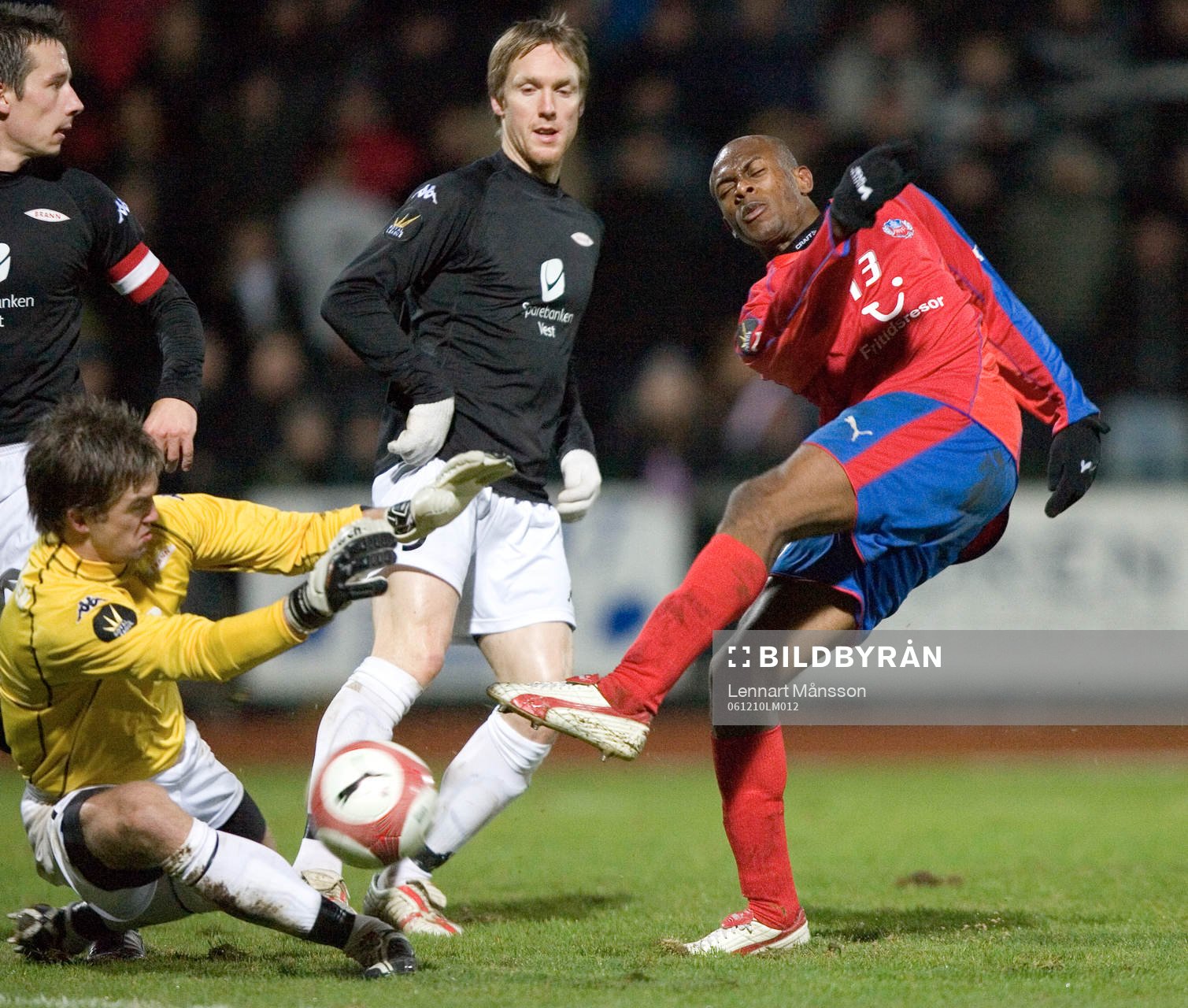 Luton Shelton, Helsingborg mot Johan Thorbjörnsen, Brann