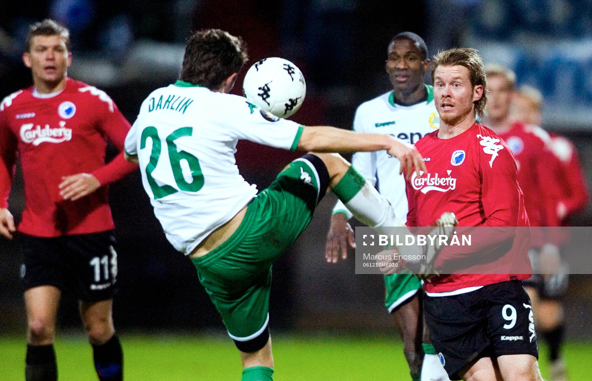 Isak Dahlin, Hammarby och Fredrik Berglund, Köpenhamn