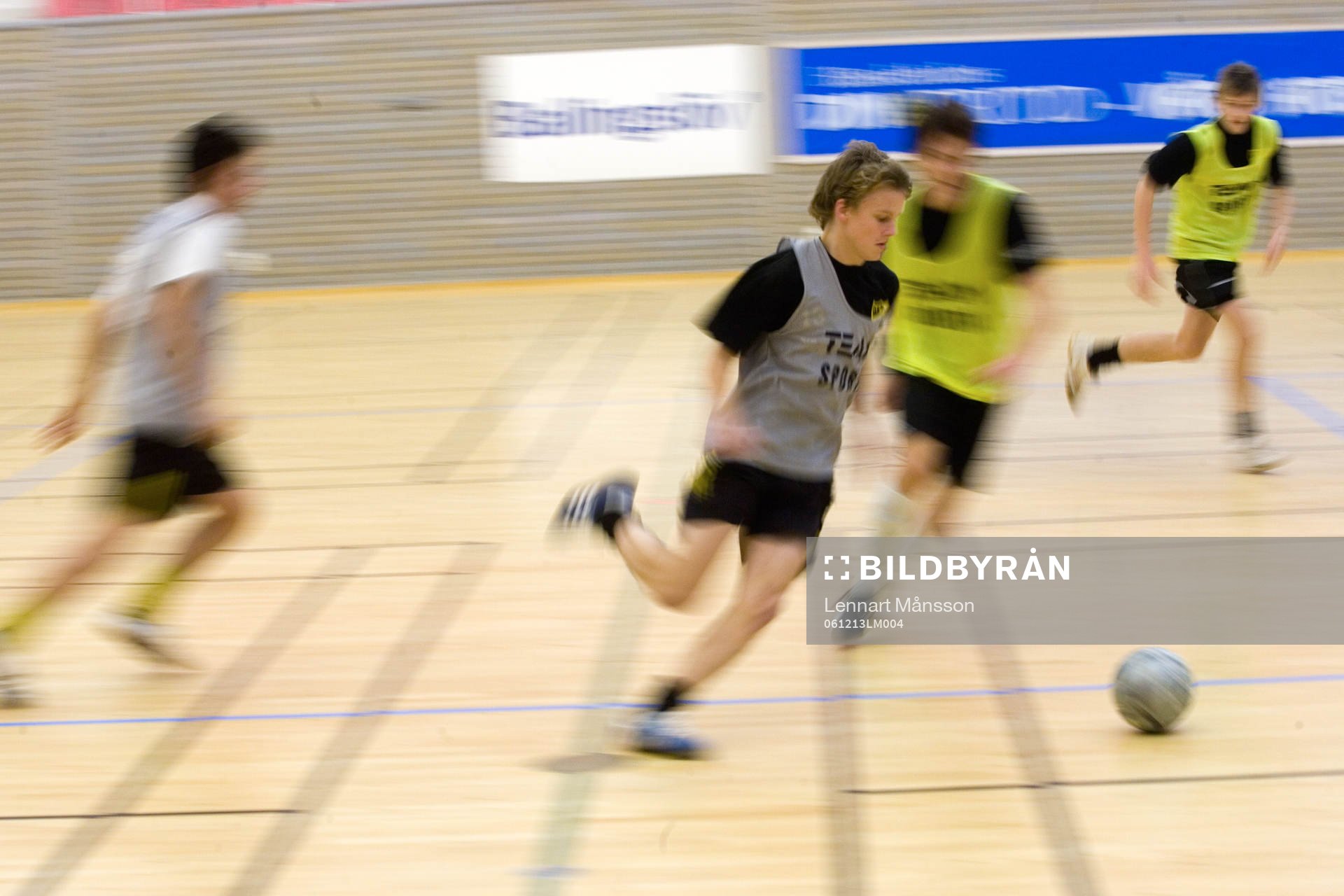 Ungdom, ungdomar, träning, innefotboll