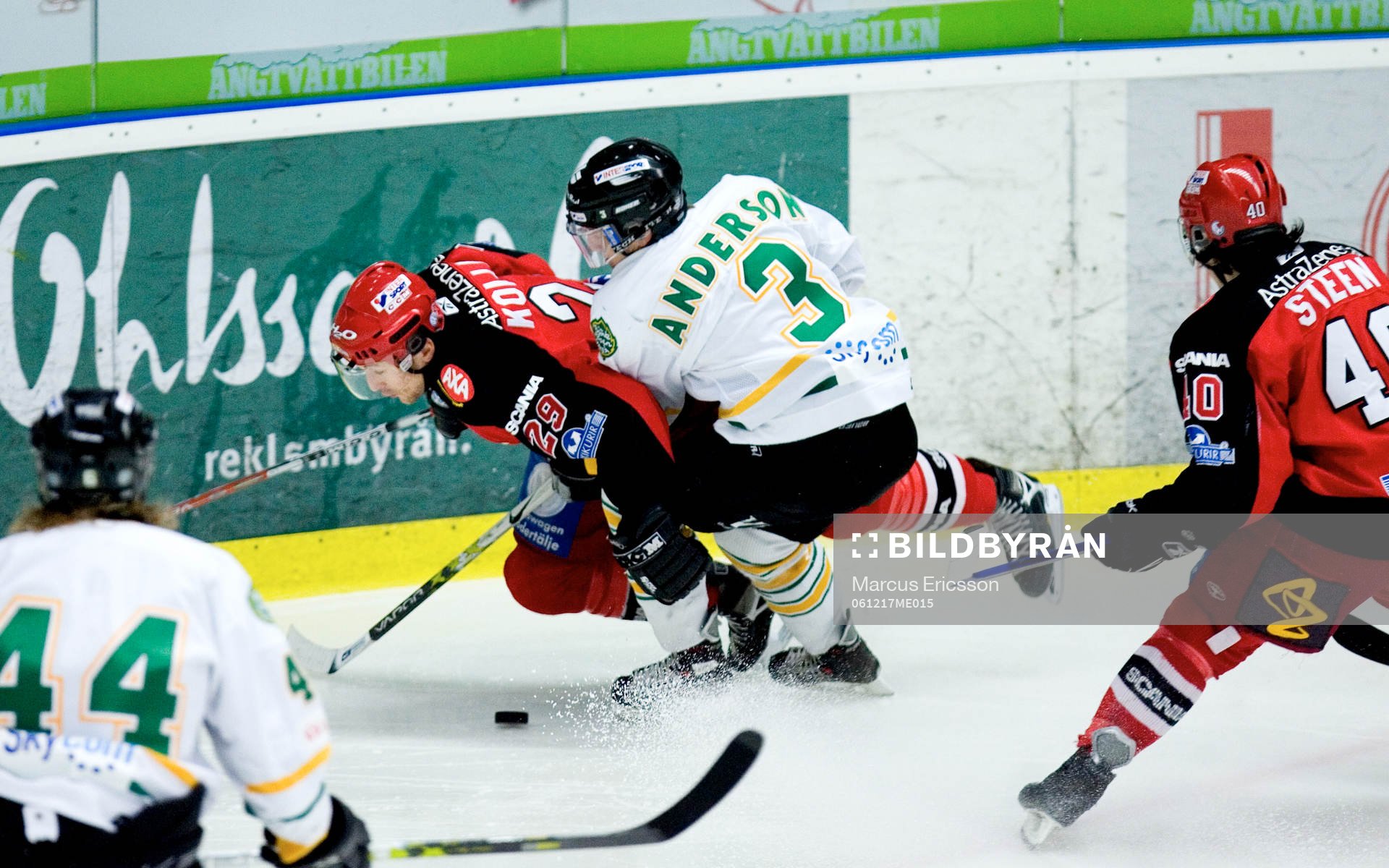 Erik Andersson, Björklöven trycker till Tomas Kollar,