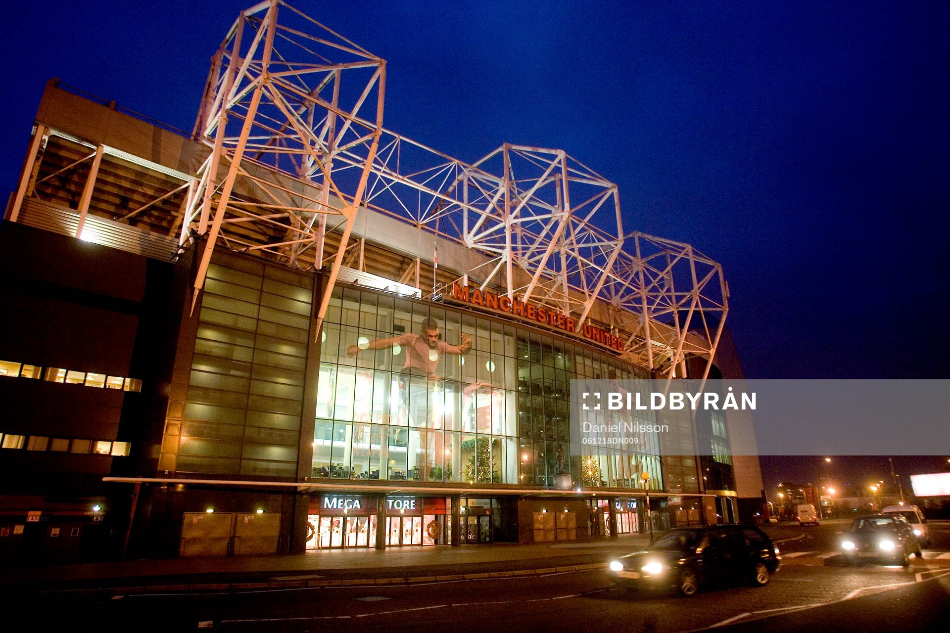 Stadion, arena, Old Trafford, theatre of Dreams, exteriör,