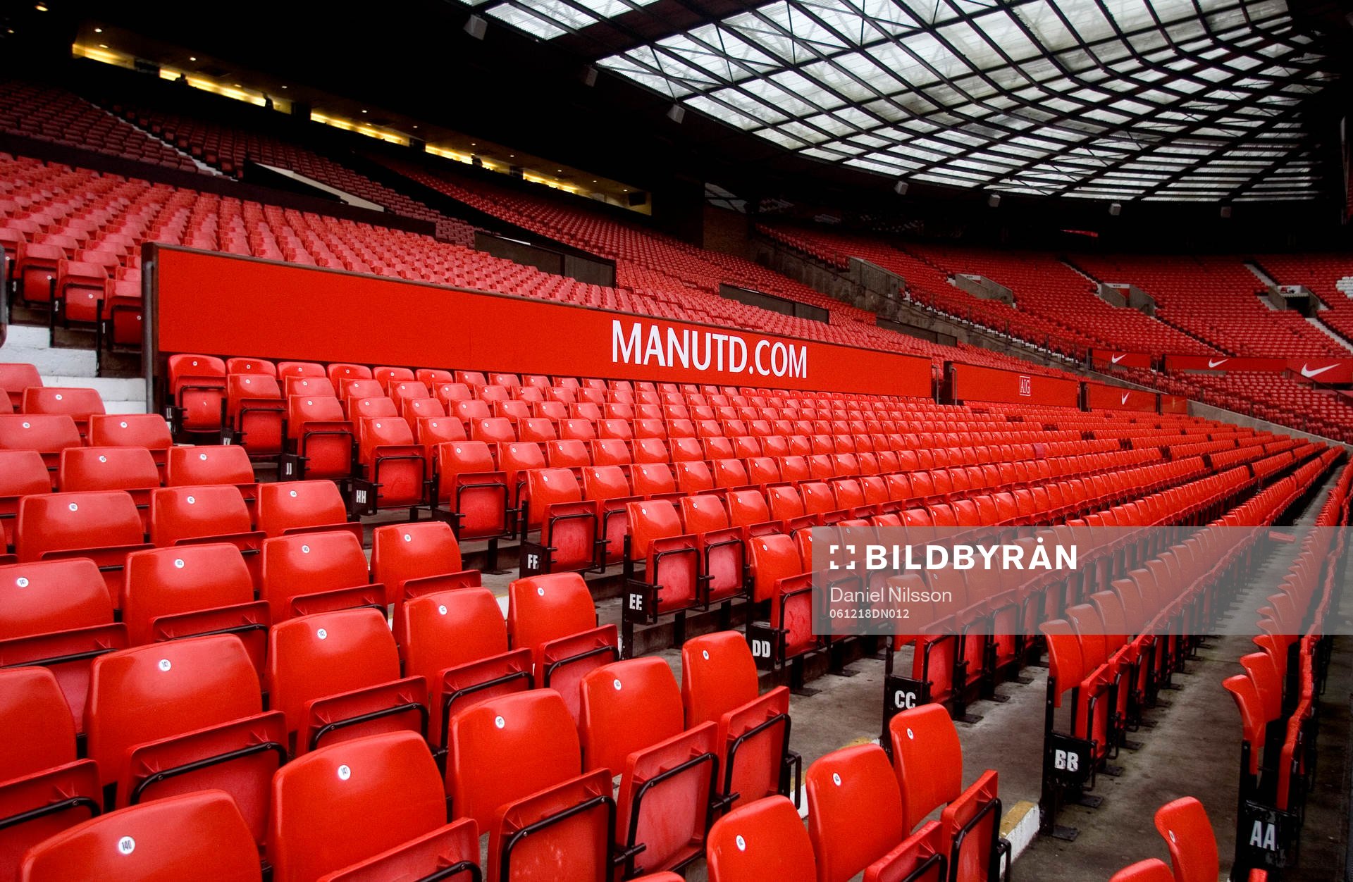 Stadion, arena, Old Trafford, theatre of Dreams, läktare,