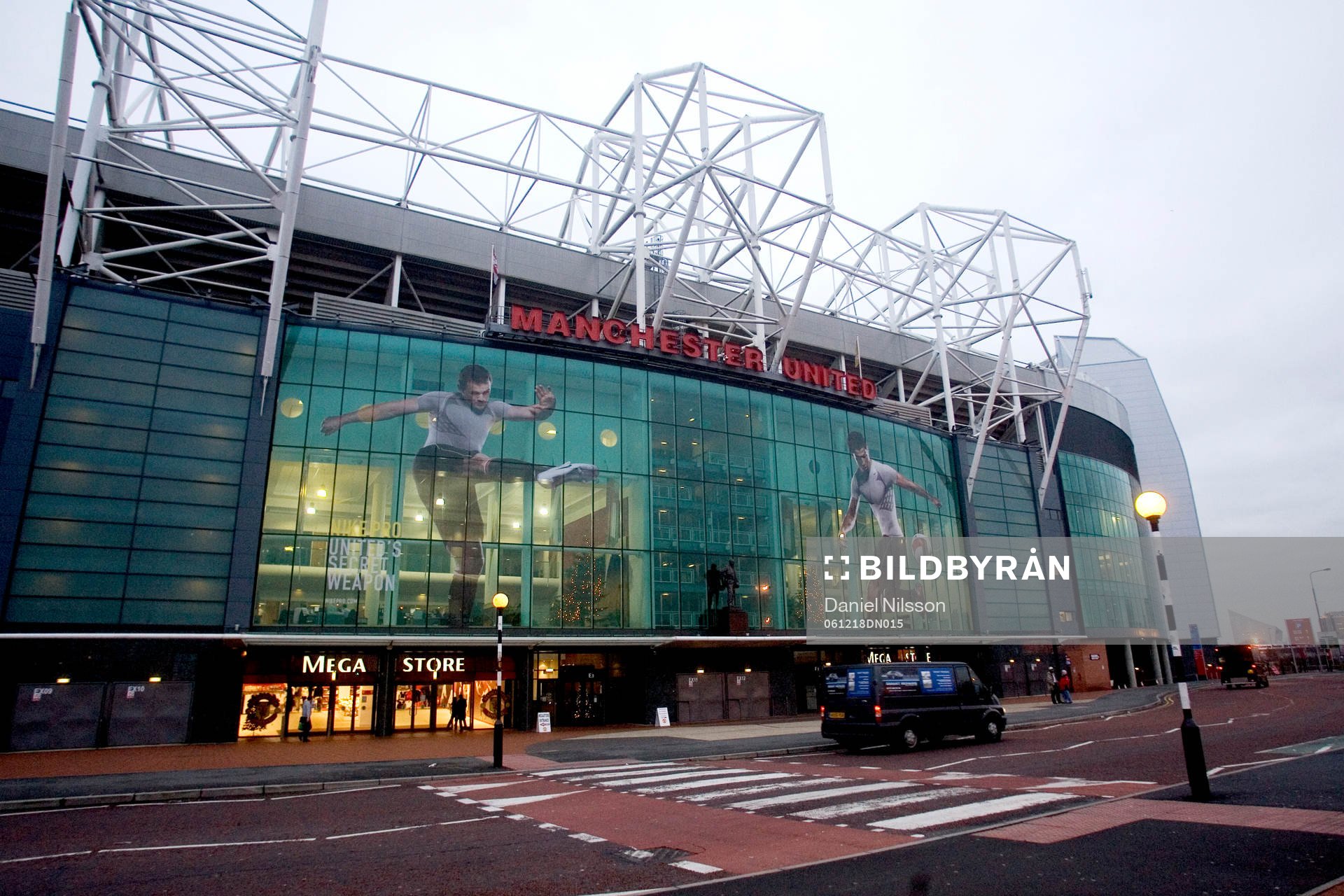Stadion, arena, Old Trafford, theatre of Dreams, exteriör