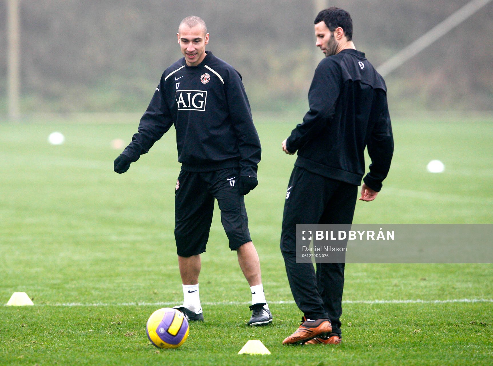 Henrik Larsson och Ryan Giggs