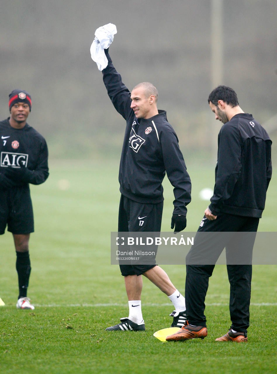 Louis Saha, Henrik Larsson och Ryan Giggs