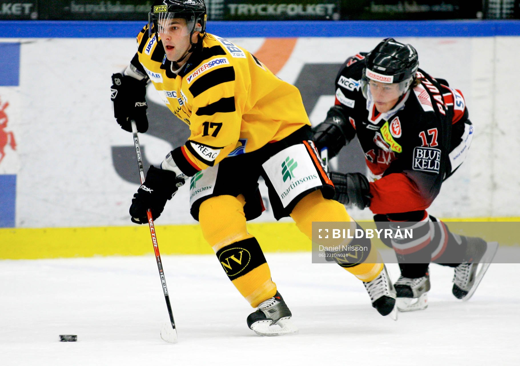 Marcus Paulsson, Malmö och Jason King, Skellefteå