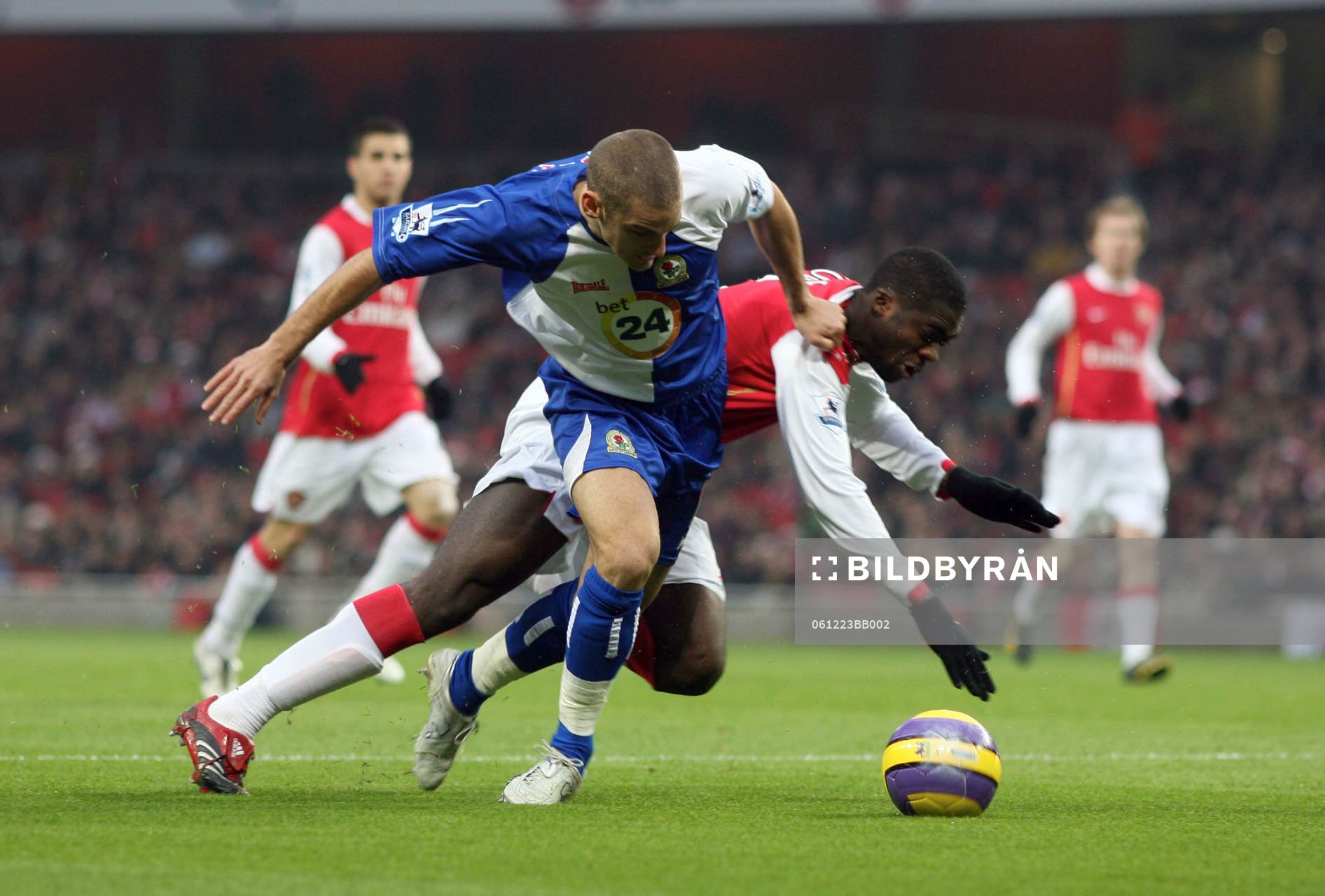David Bentley, Blackburn och Kolo Toure, Arsenal