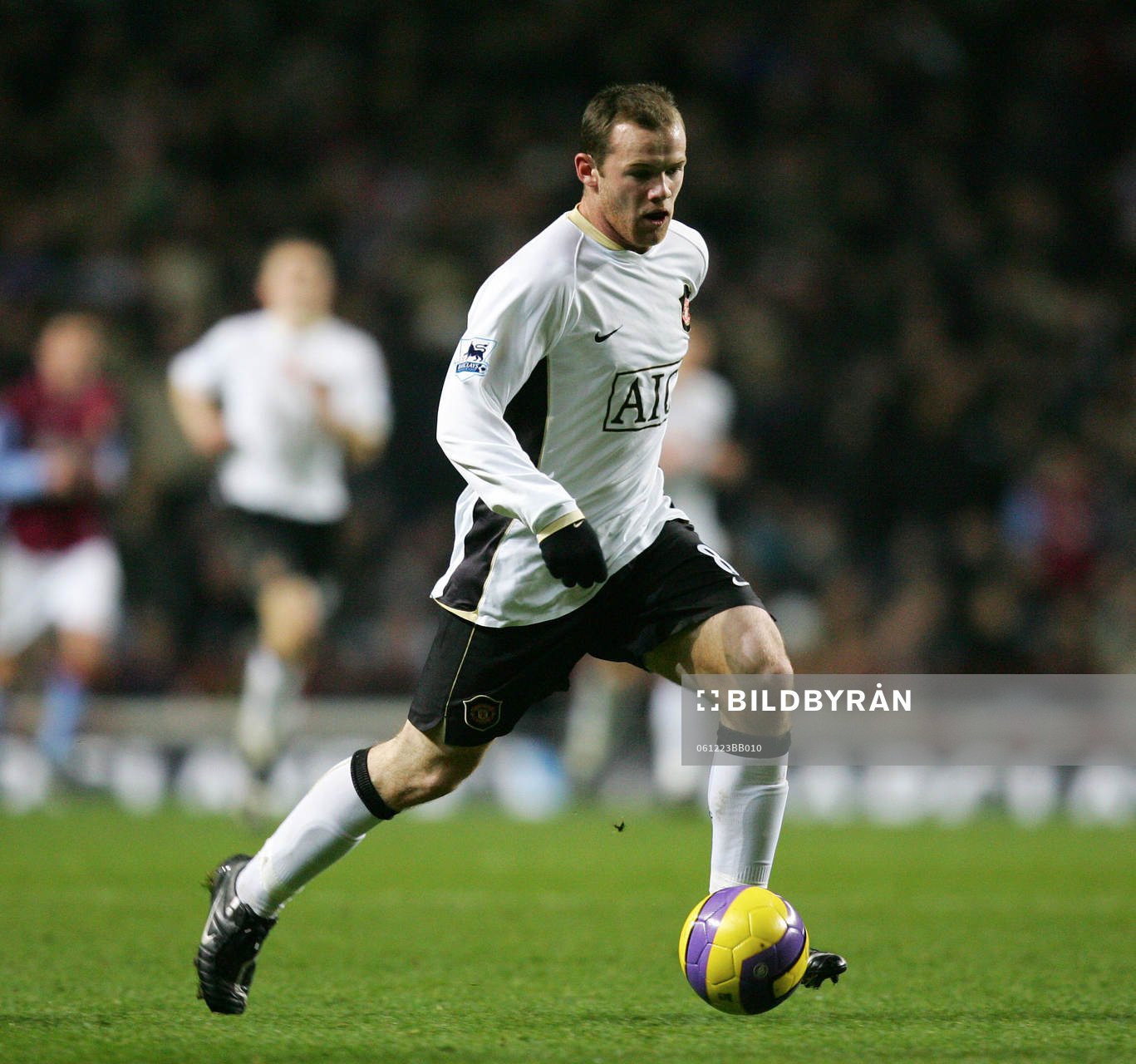 Fotboll, engelsk, premier league, Aston Villa - Manchester