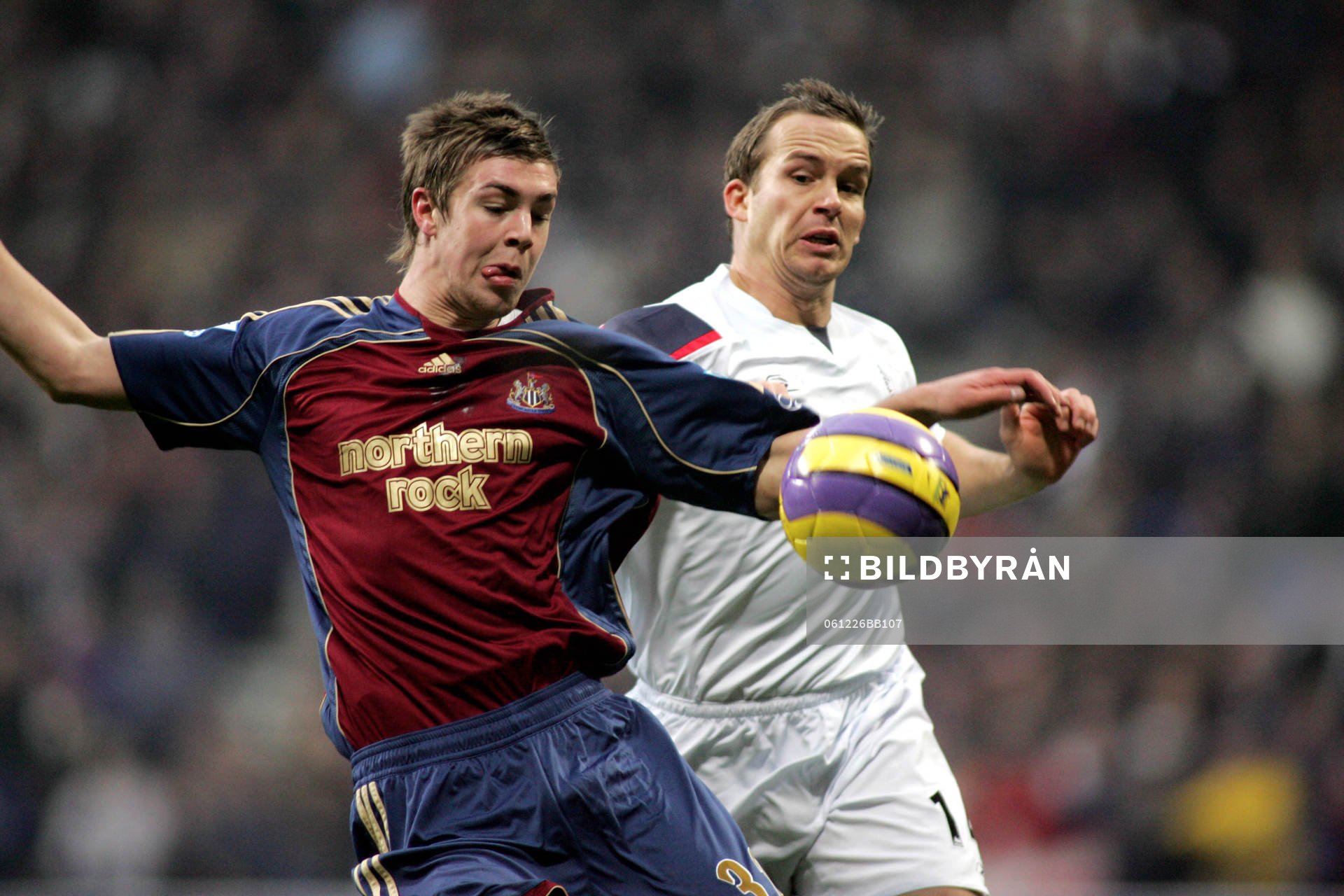 Paul Huntington, Newscatle och Kevin Davies, Bolton