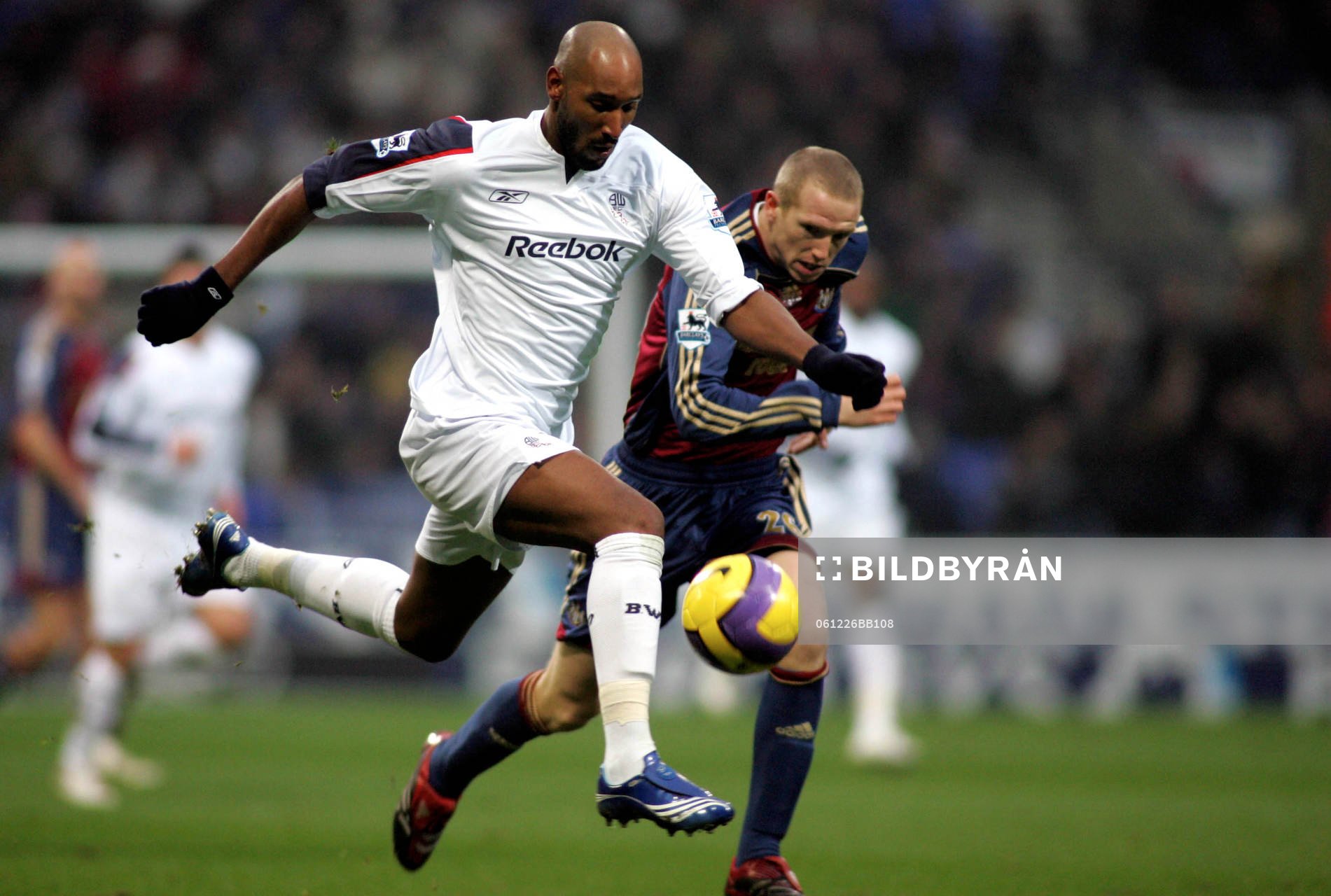 Nicolas Anelka, Bolton och Peter Ramage, Newcastle