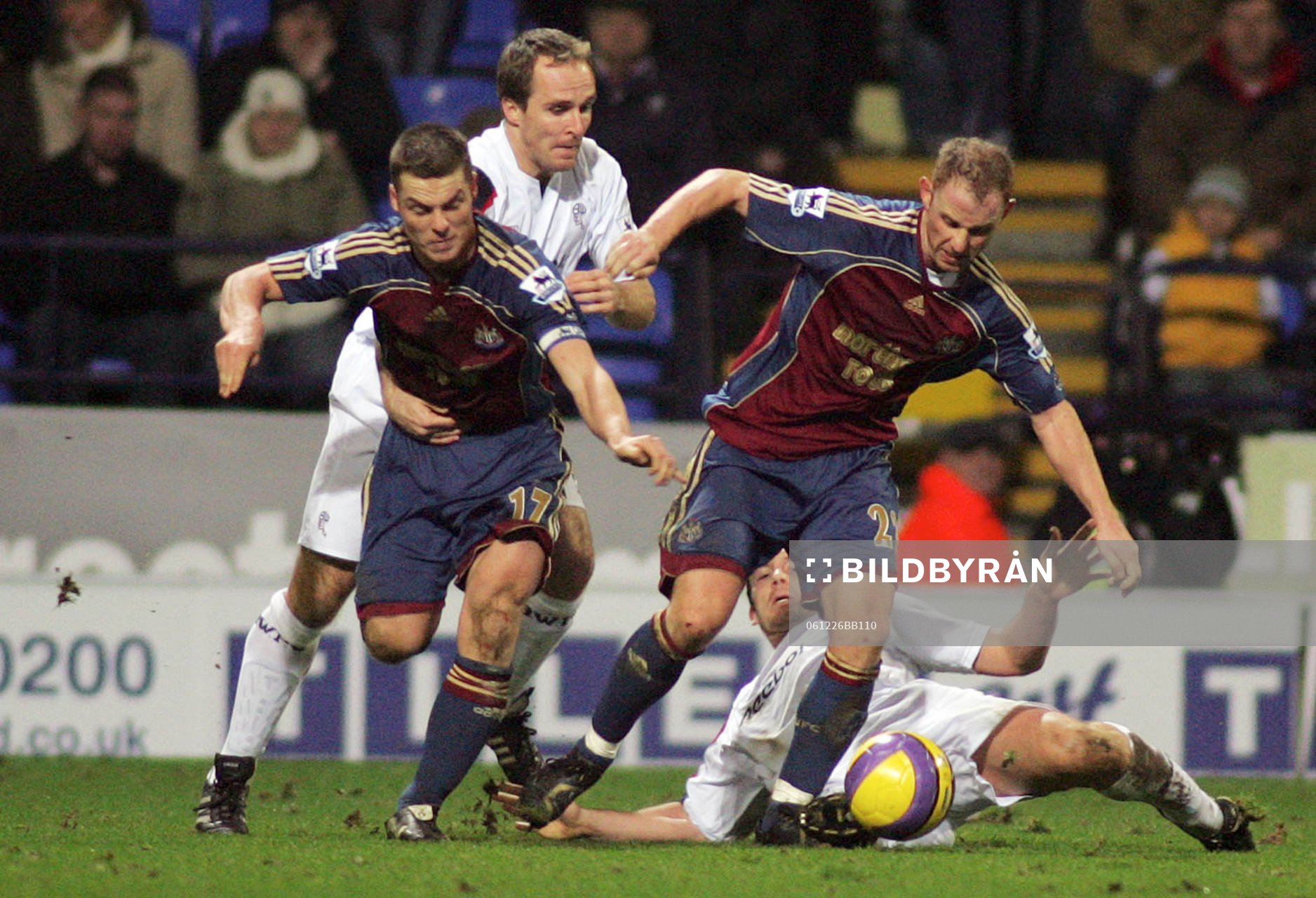 Scott Parker, Nicky Butt, Newcastle och Henrik Pedersen,