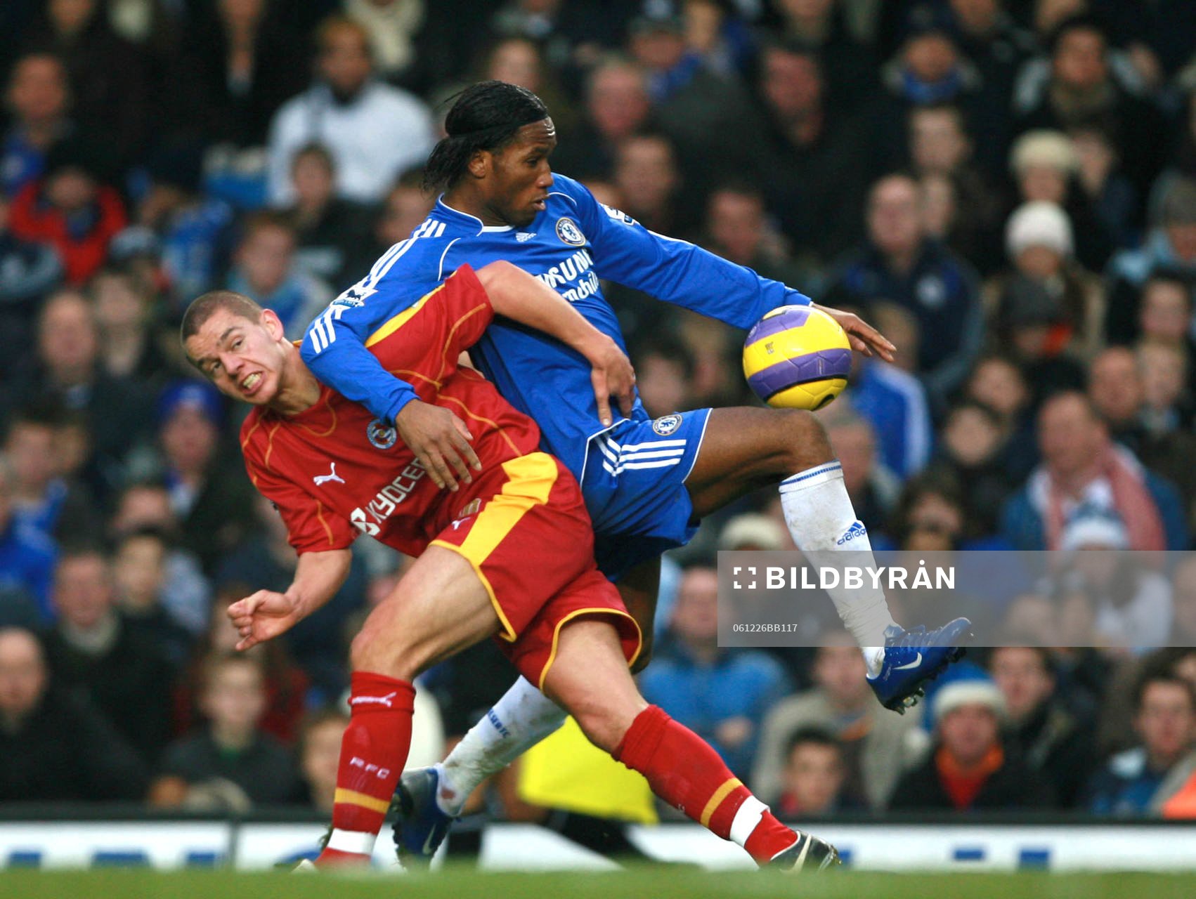 Didier Drogba, Chelsea och Ivar Ingimarsson, Reading