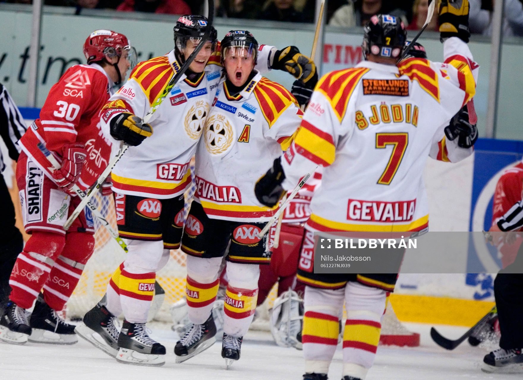 Björn Danielsson, Brynäs, Jubel