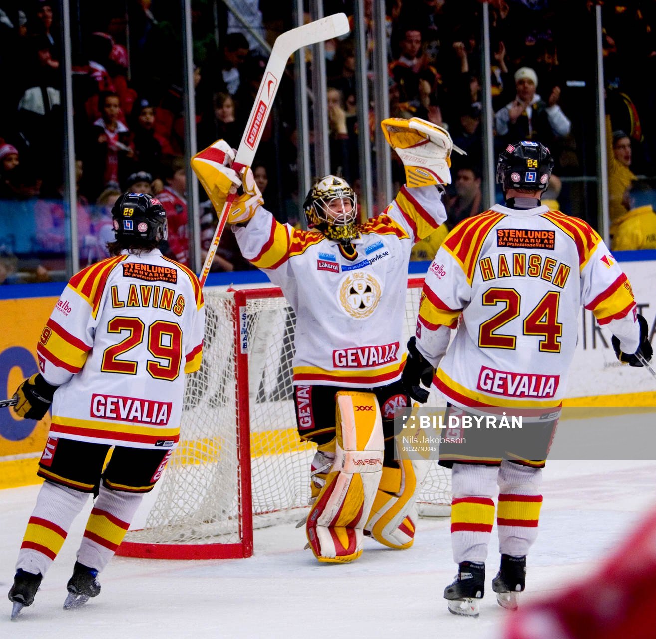 Daniel Sperrle, Målvakt, Brynäs, Jubel