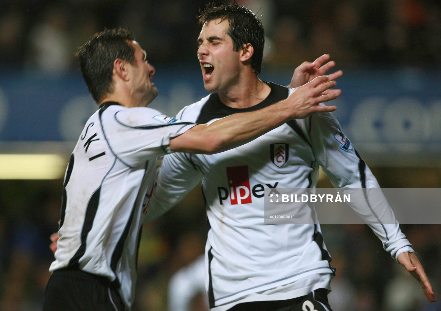  Carlos Bocanegra, Fulham, jubel. 