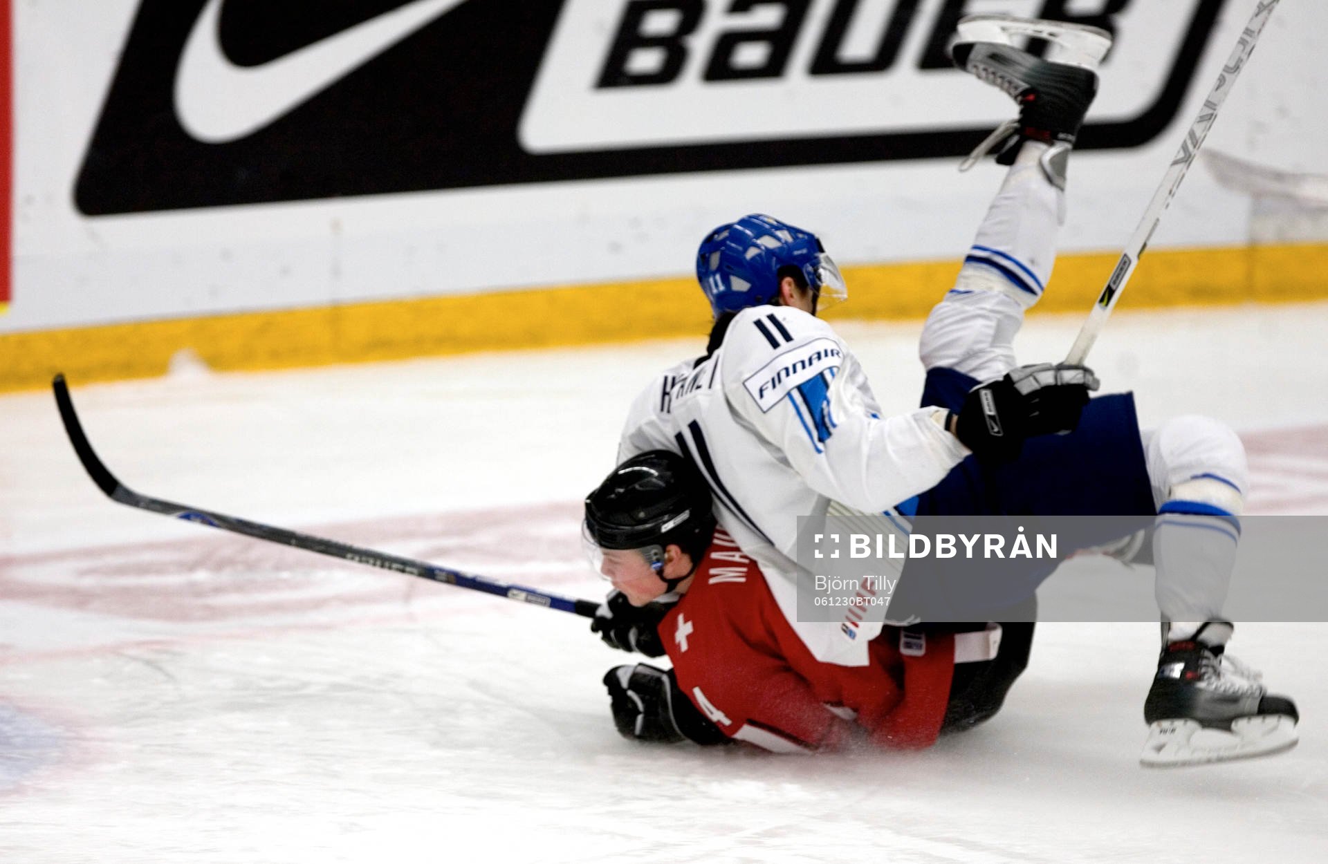 Marco Maurer, Schweiz på väg in i sargen och skadas