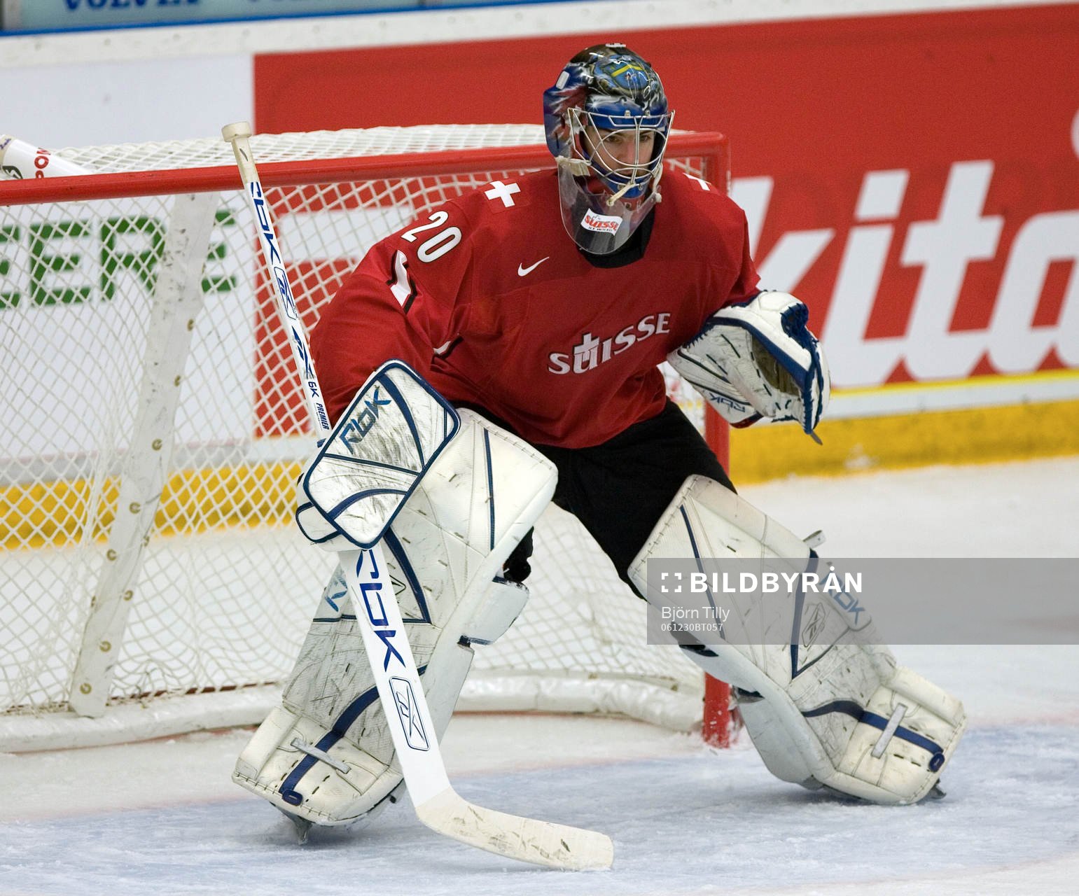 Reto Berra, målvakt, Schweiz