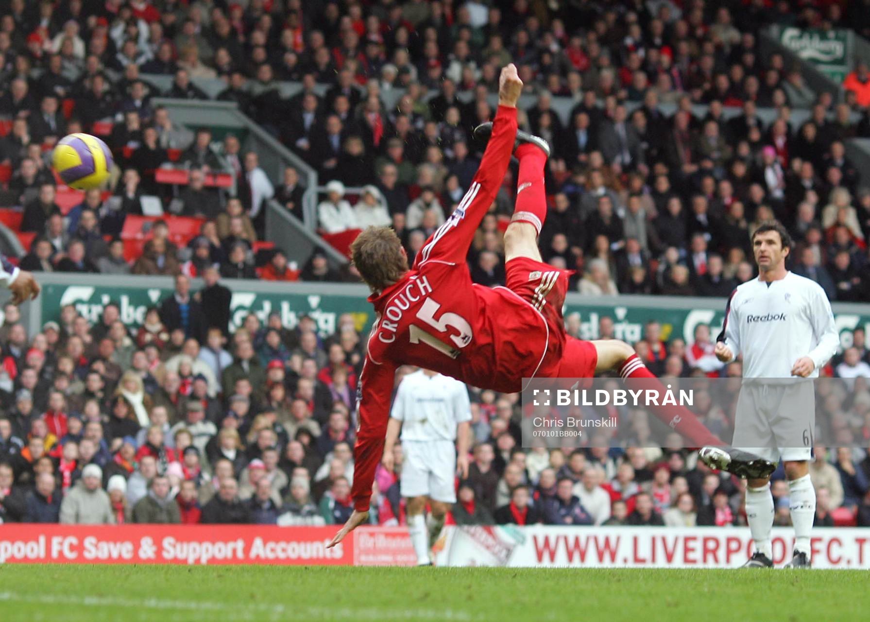 Peter Crouch, Liverpool gör 1-0