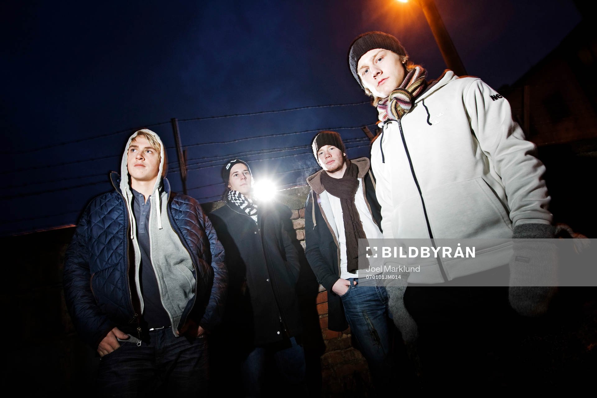 Carl Hagelin, Mario Kempe, Robin Figren och Oscar Möller